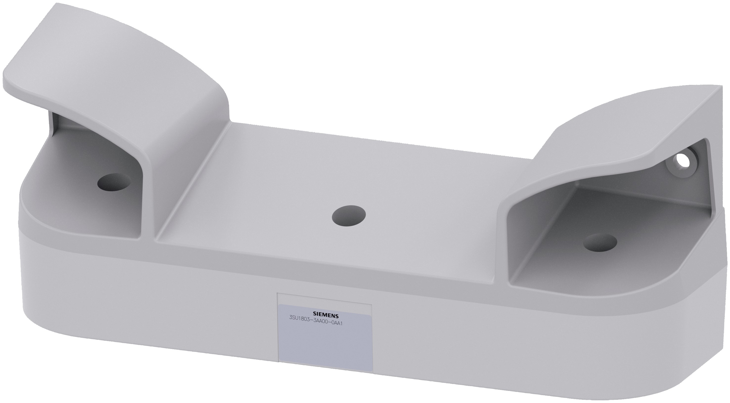 Siemens Grey Plastic SIRIUS ACT 3SU18 Push Button Enclosure - 3 Hole 22 mm Diameter