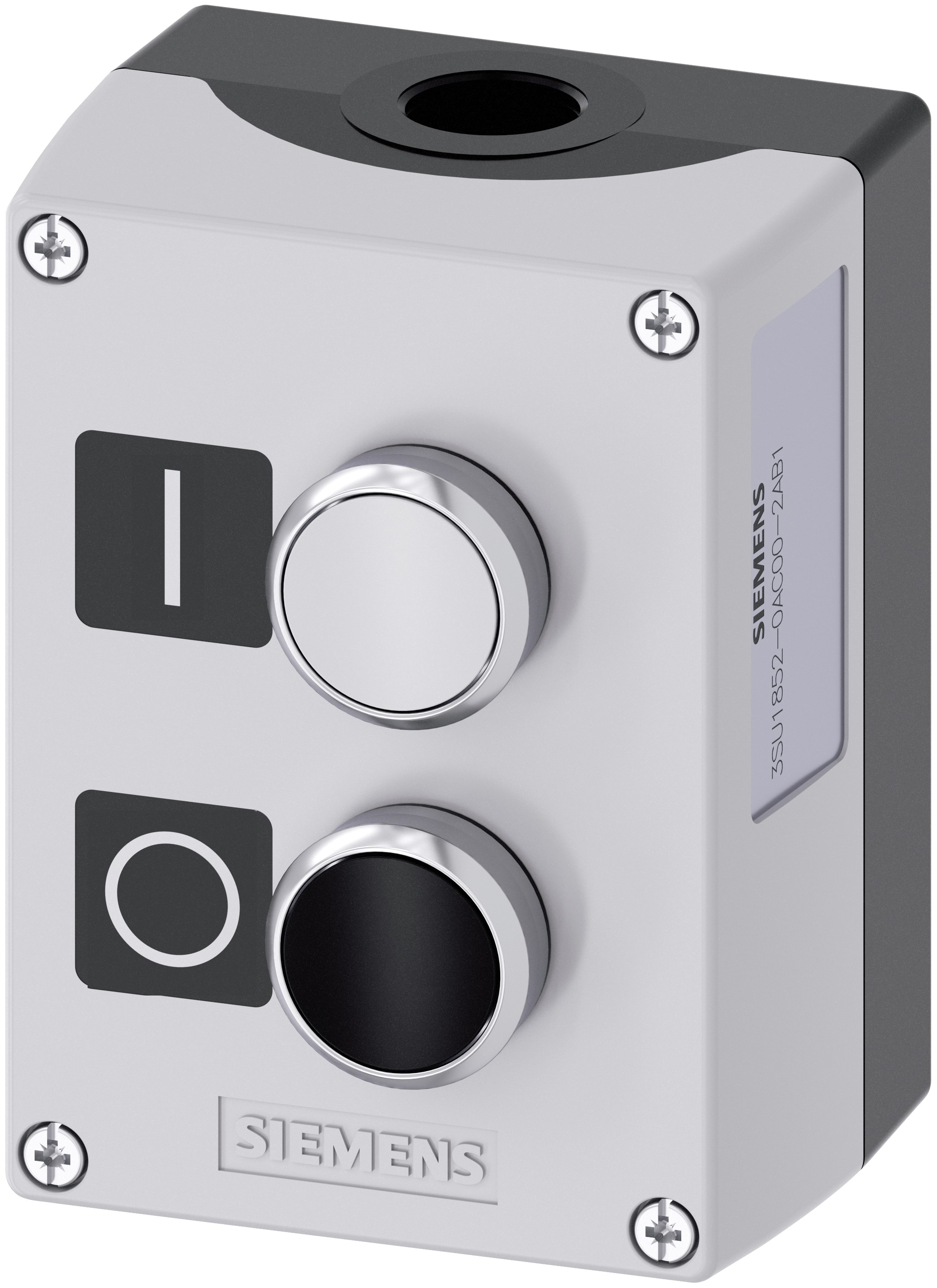 Siemens Control Station Switch, Metal, Black, White, IP69, IP67, IP66