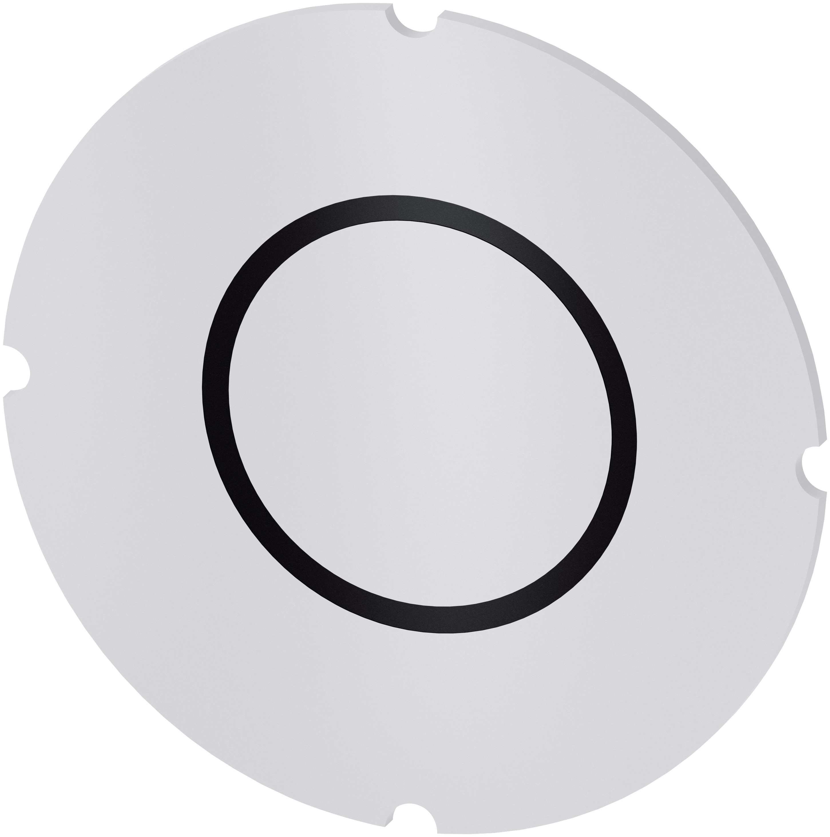 Siemens Insert Label for Use with Illuminated Push Button