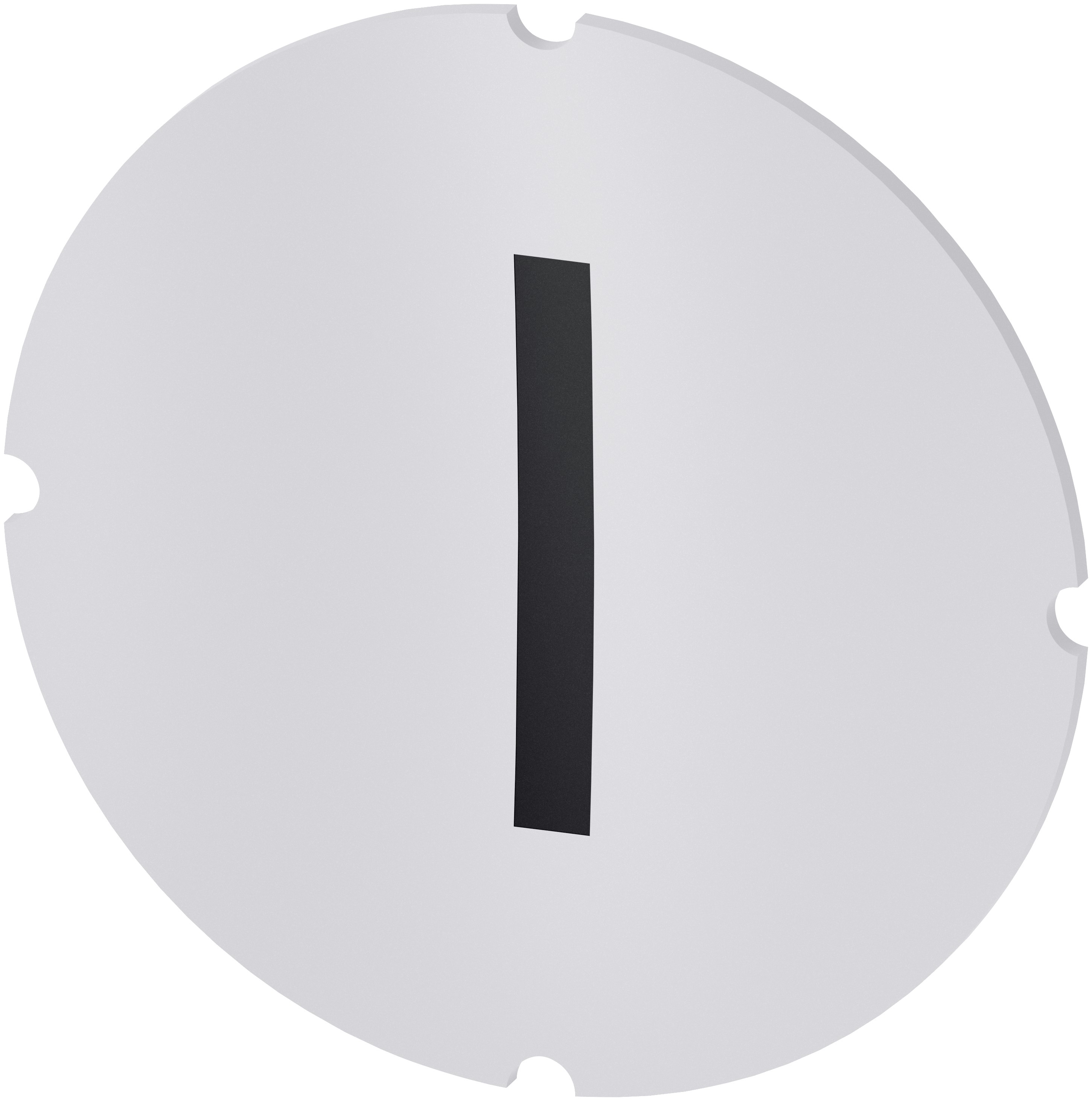 Siemens Insert Label for Use with Illuminated Push Button
