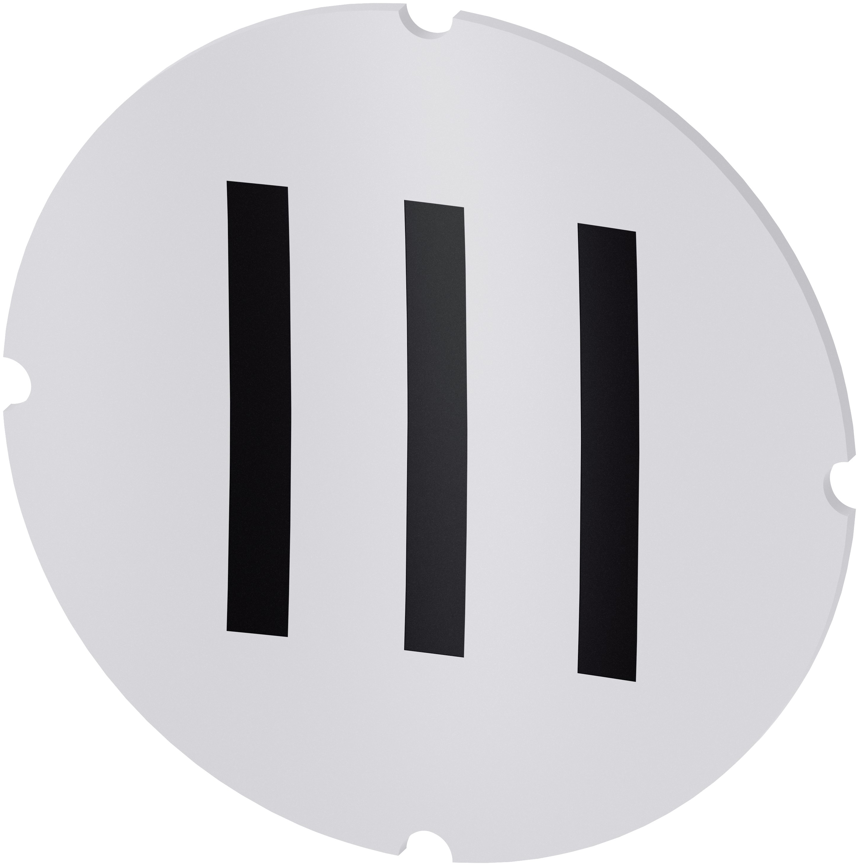 Siemens Insert Label for Use with Illuminated Push Button