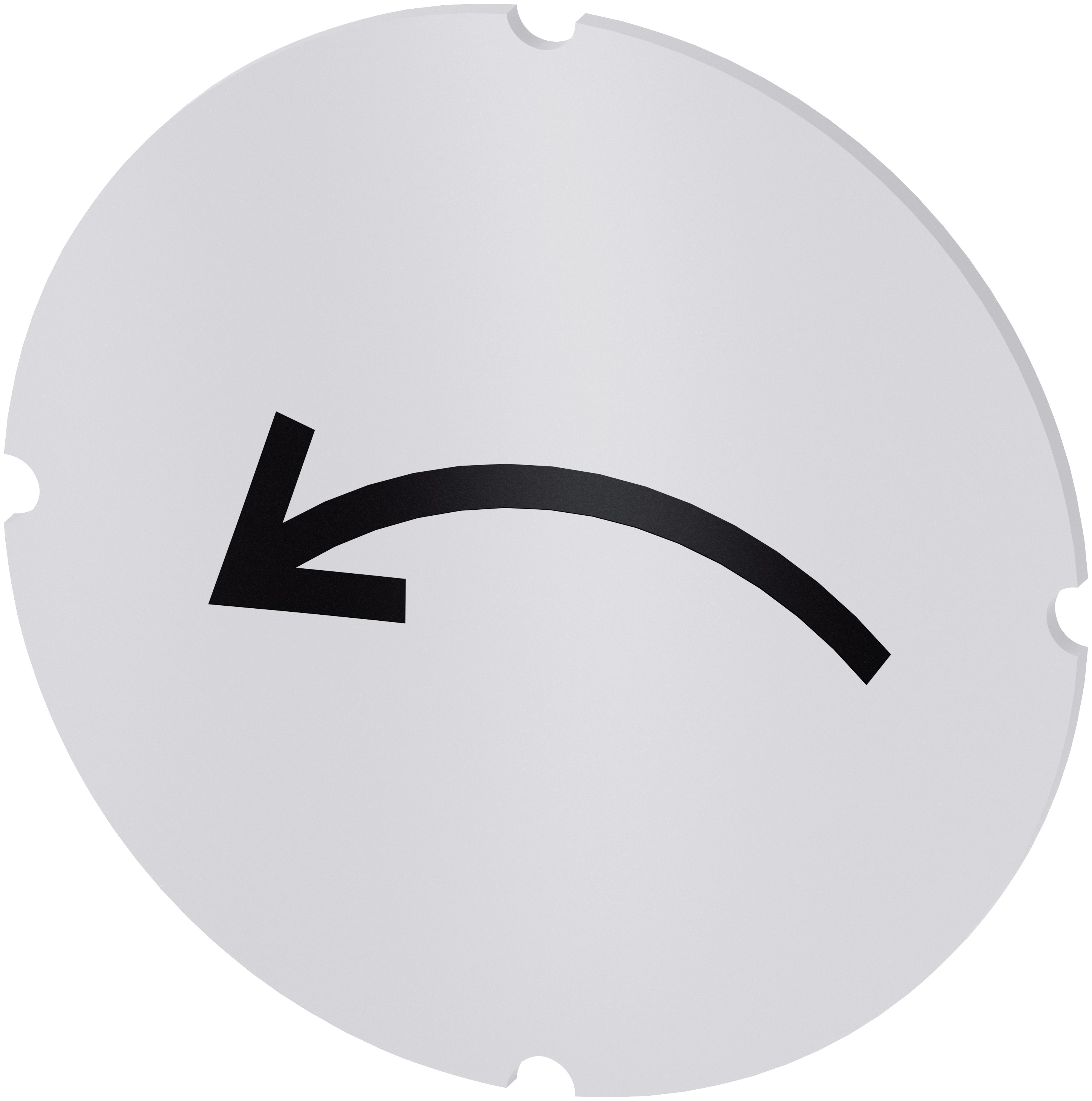 Siemens Insert Label for Use with Illuminated Push Button