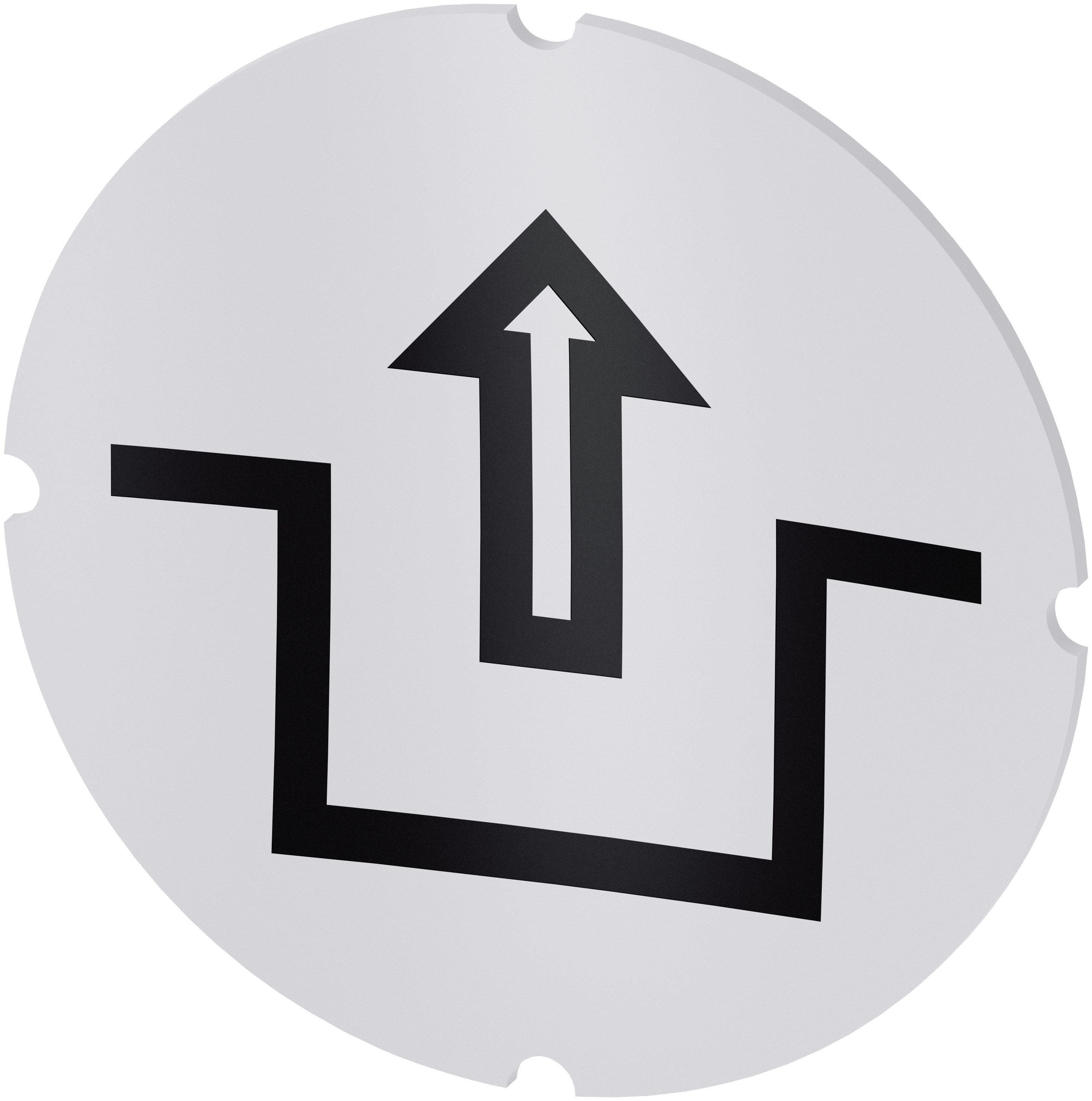 Siemens Insert Label for Use with Illuminated Push Button