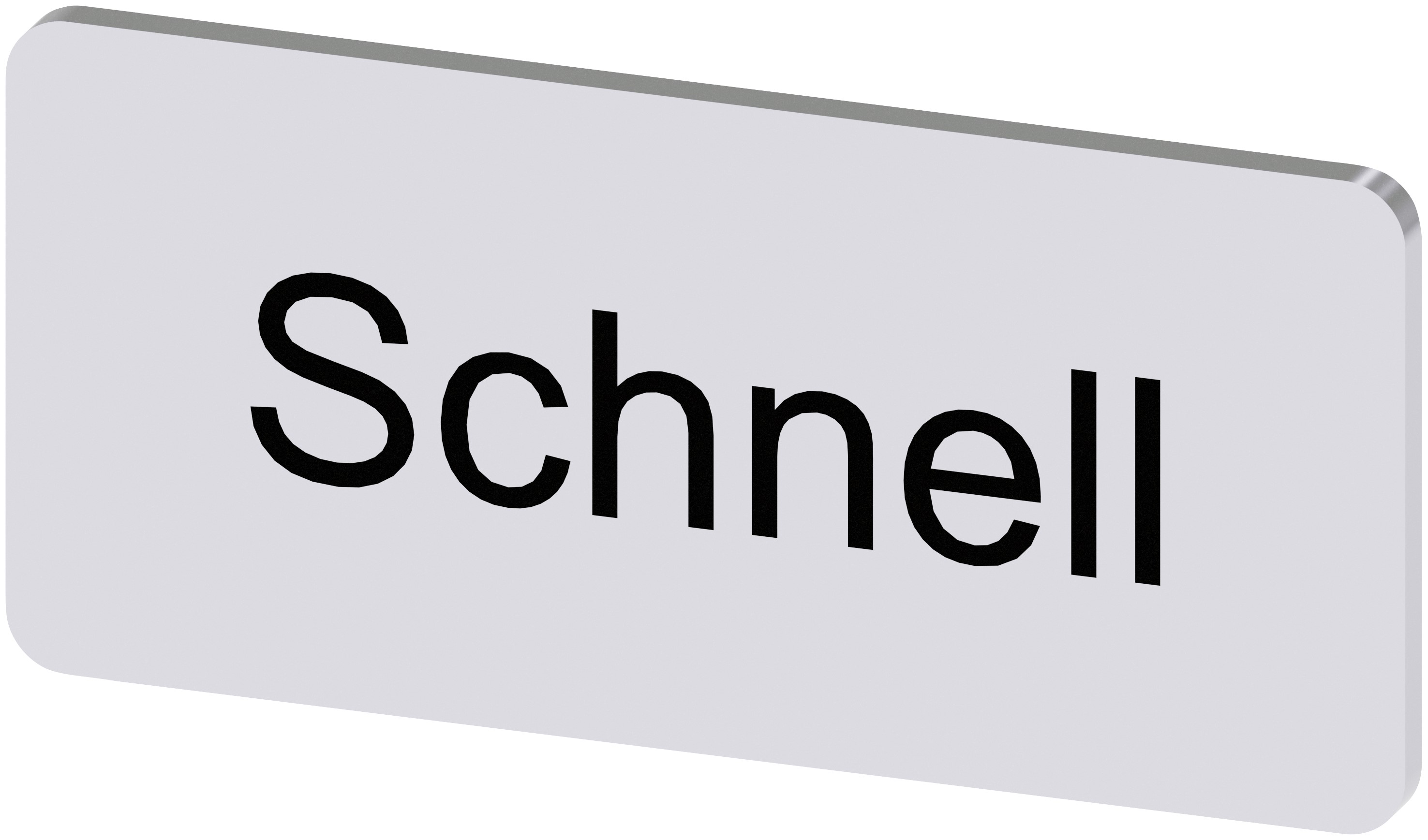 Siemens Labelling Plate