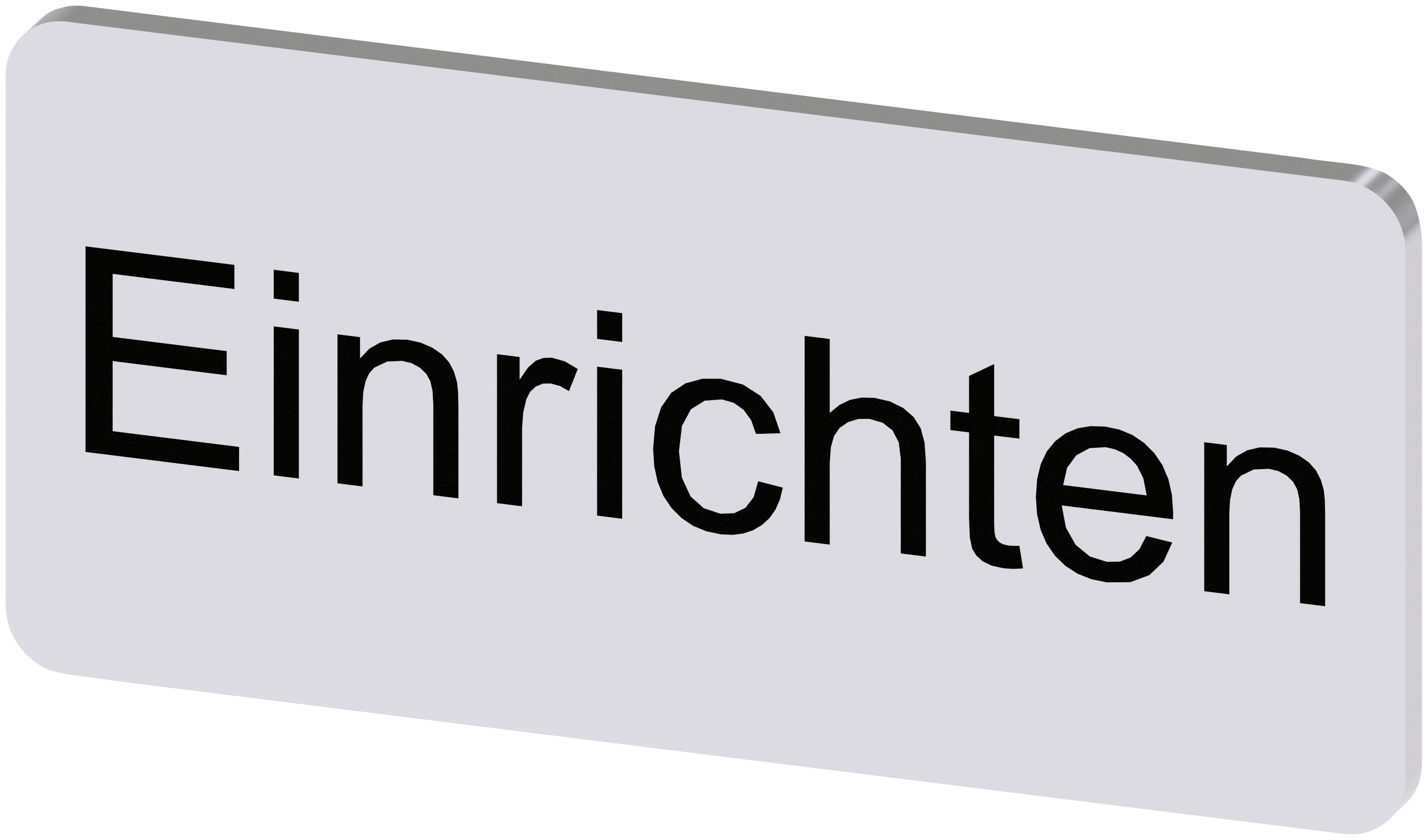 Siemens Labelling Plate