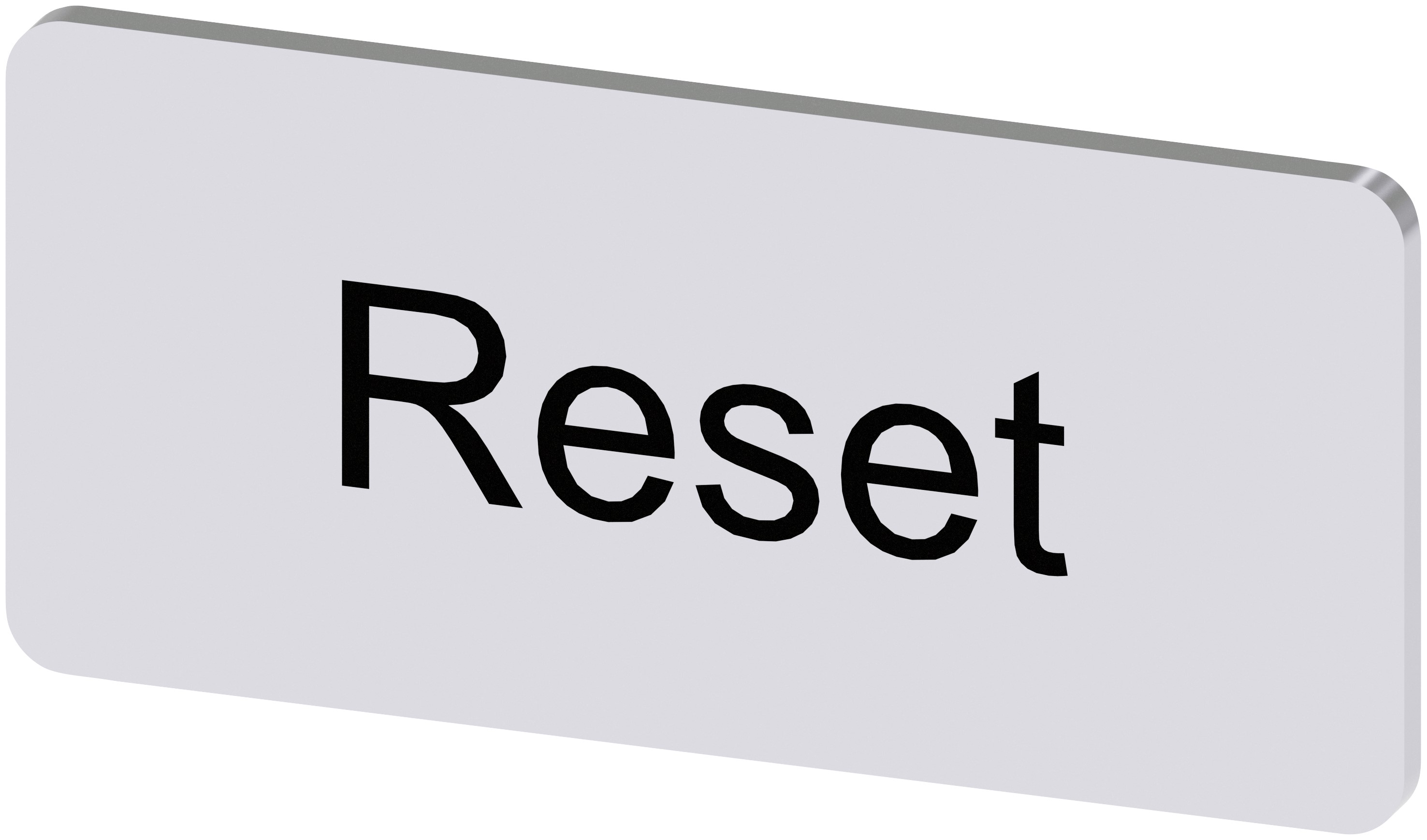Siemens Labelling Plate