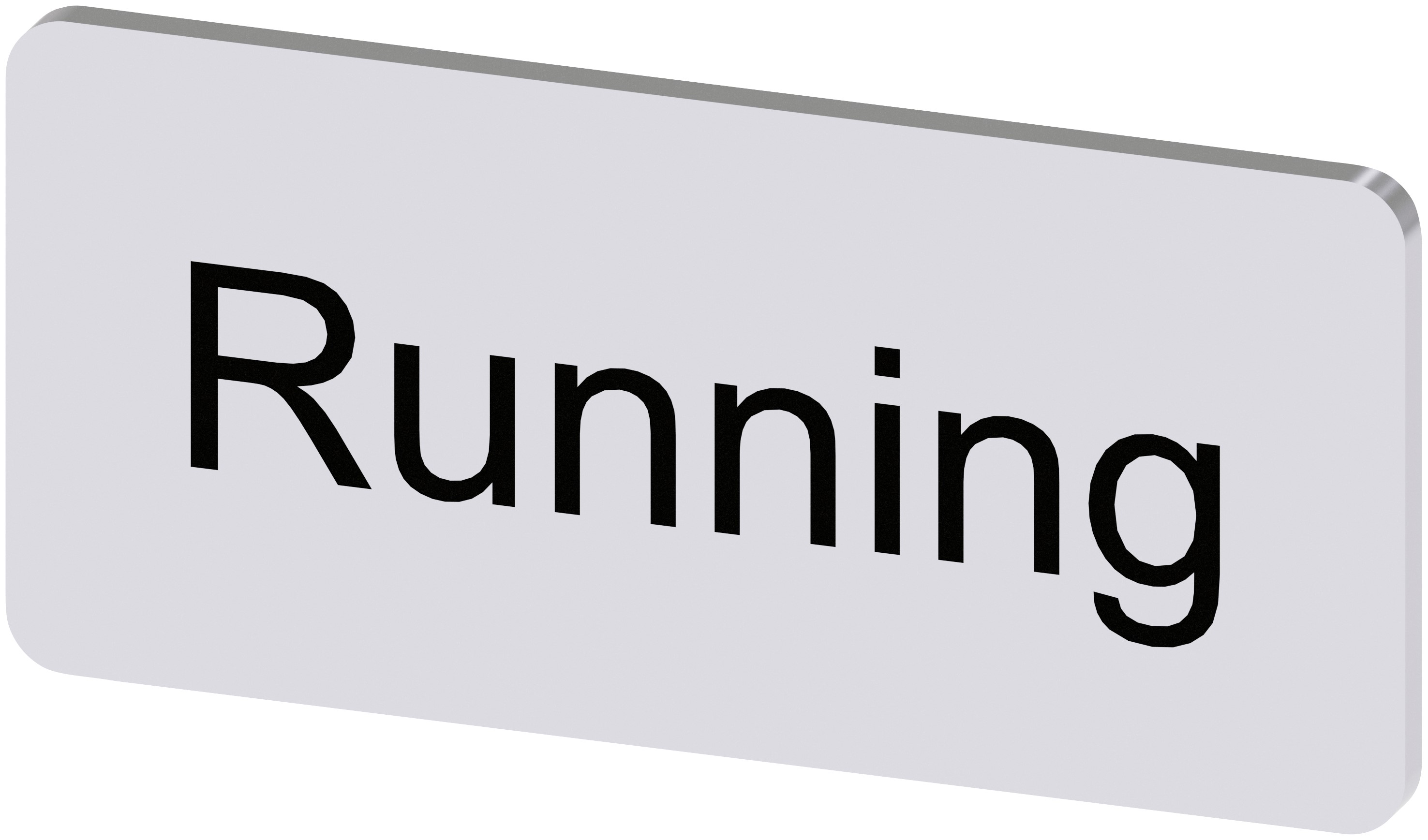 Siemens Labelling Plate