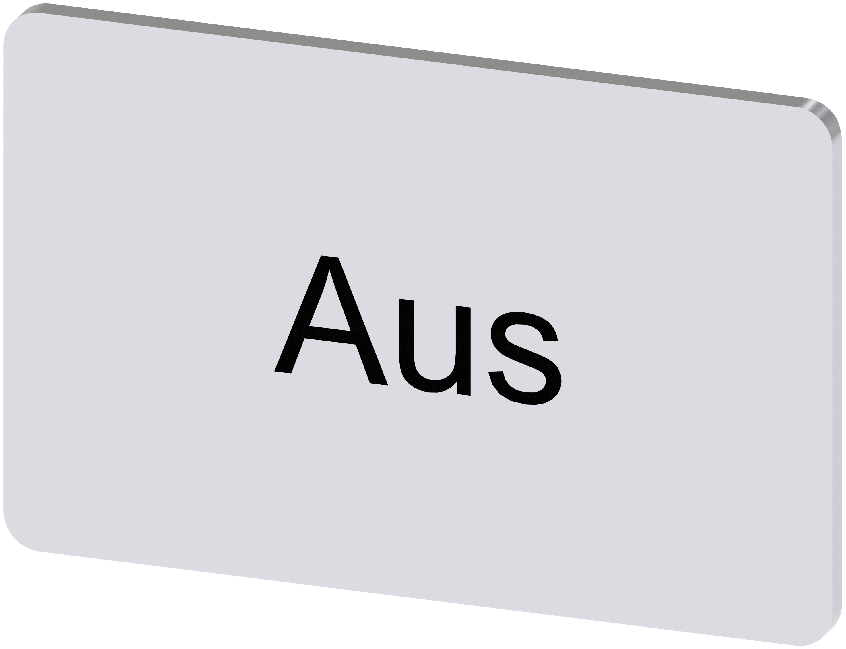 Siemens Labelling Plate
