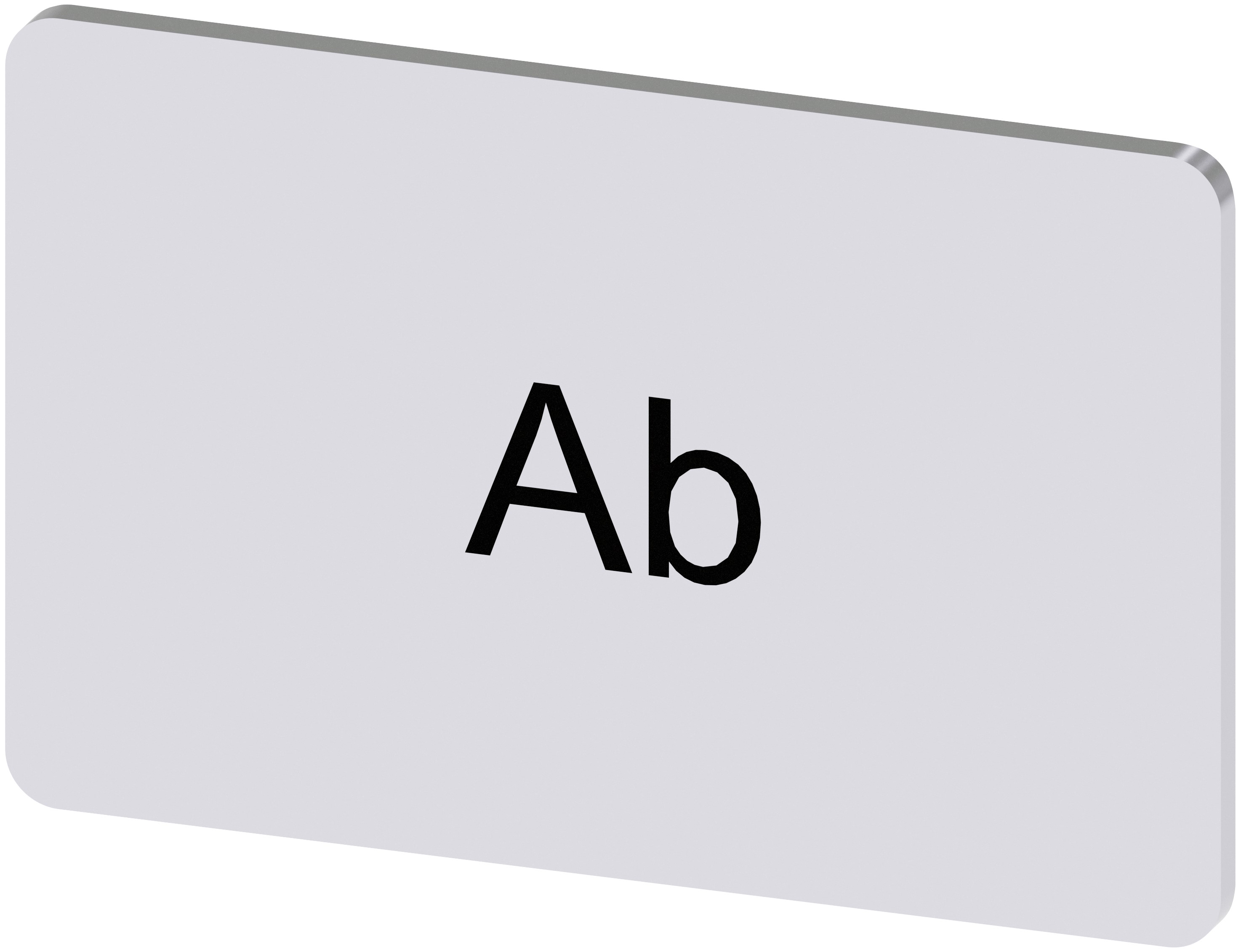 Siemens Labelling Plate