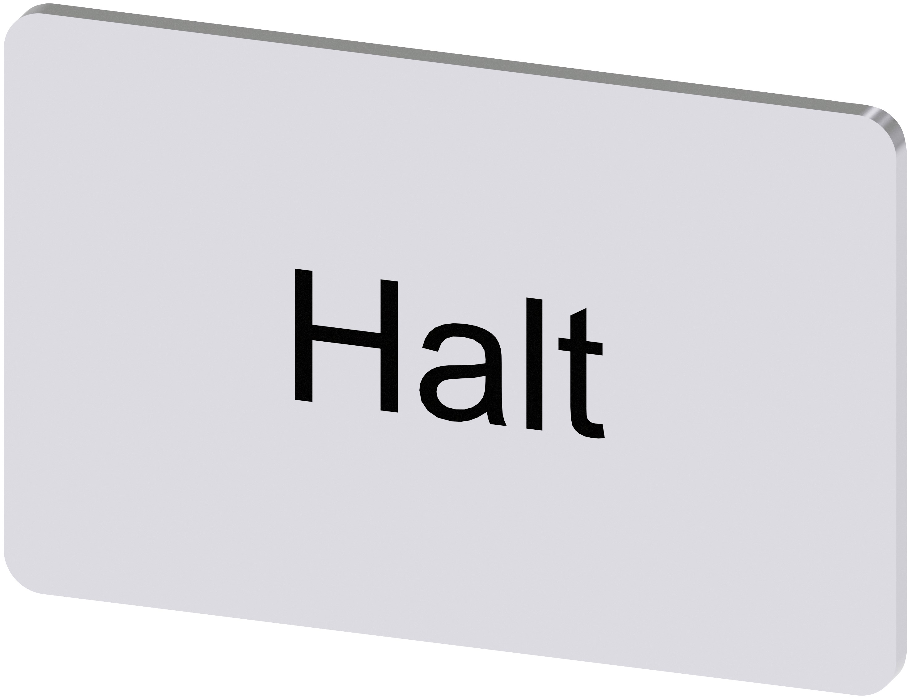 Siemens Labelling Plate