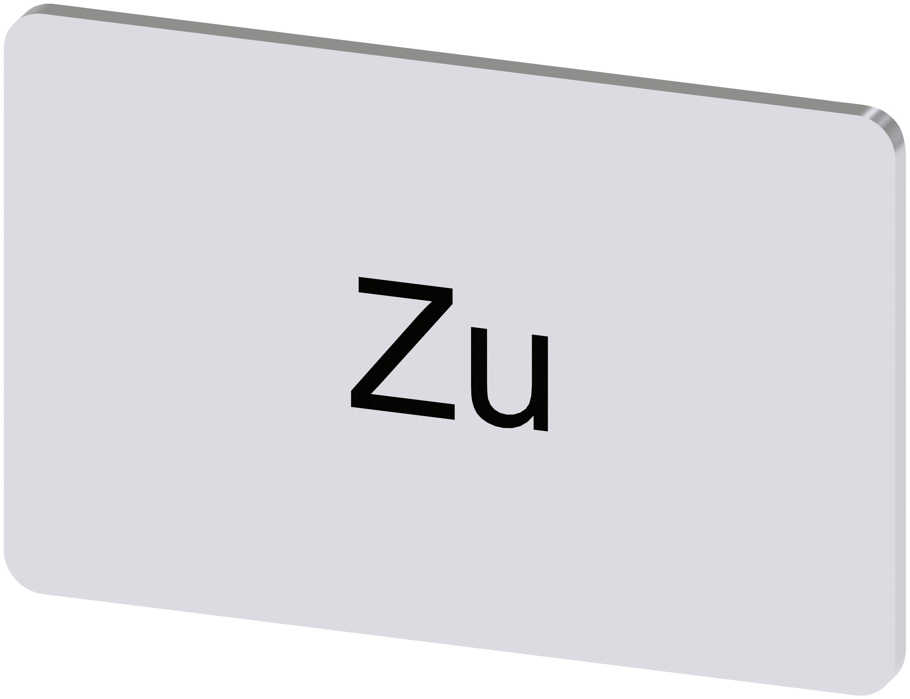 Siemens Labelling Plate