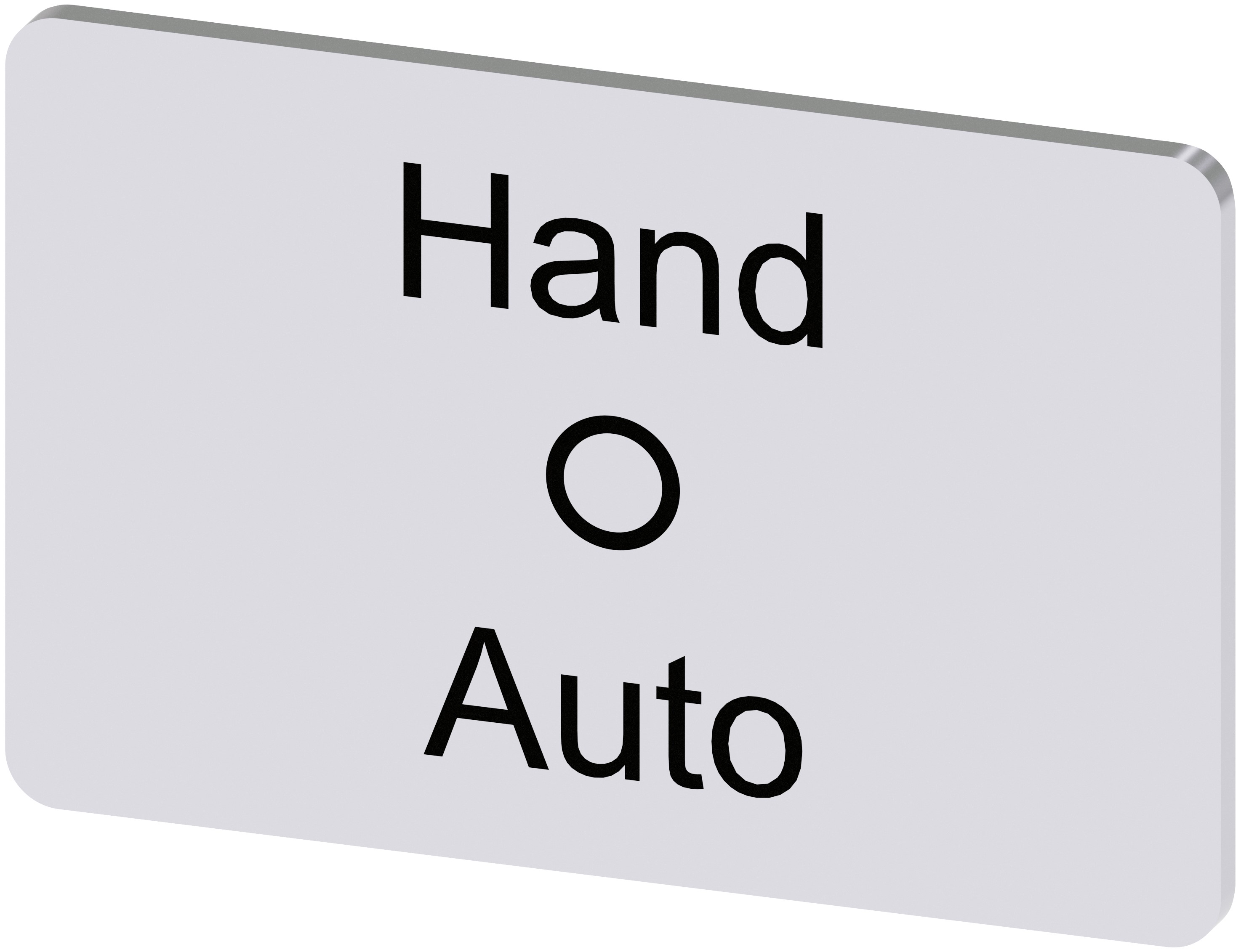 Siemens Labelling Plate