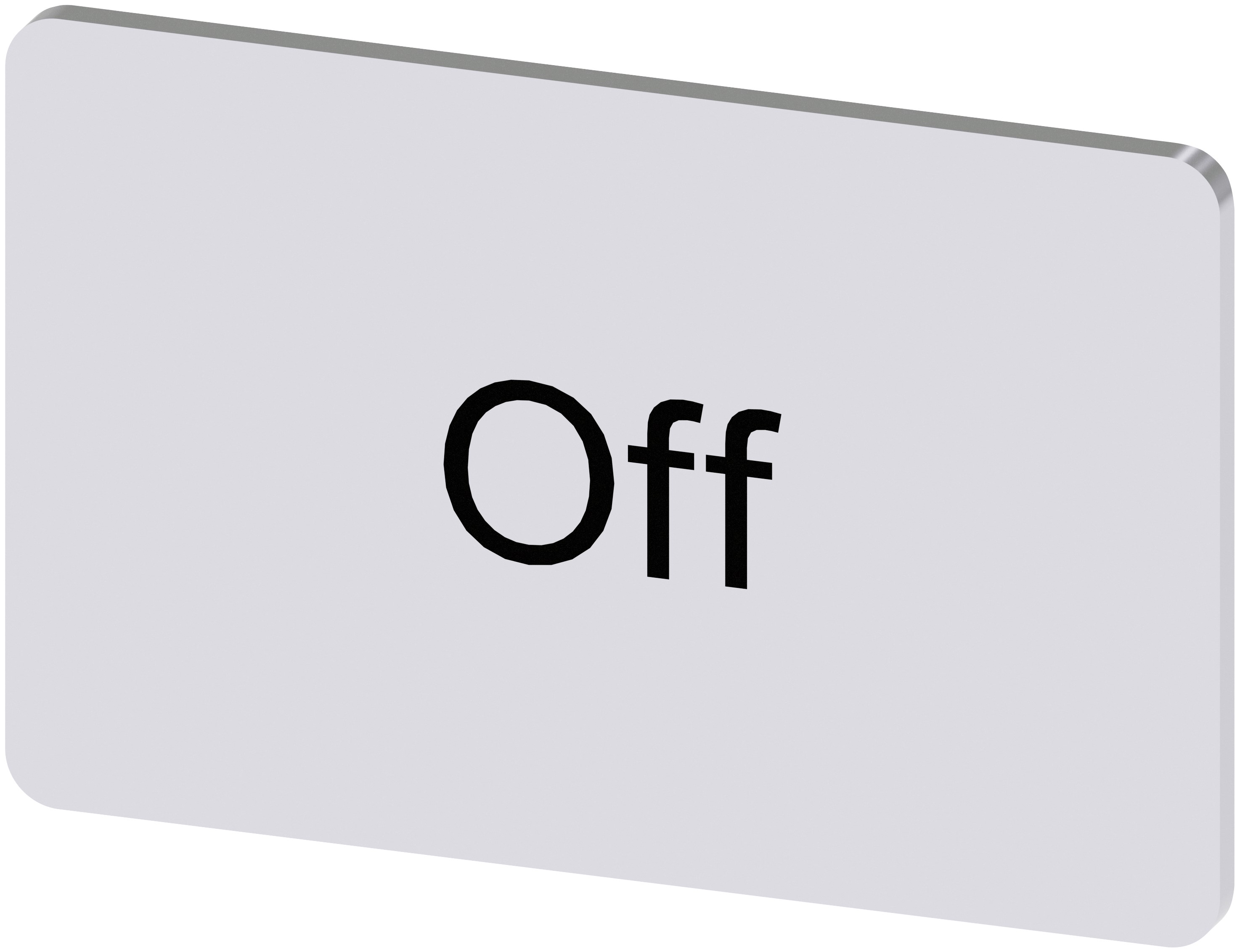 Siemens Labelling Plate