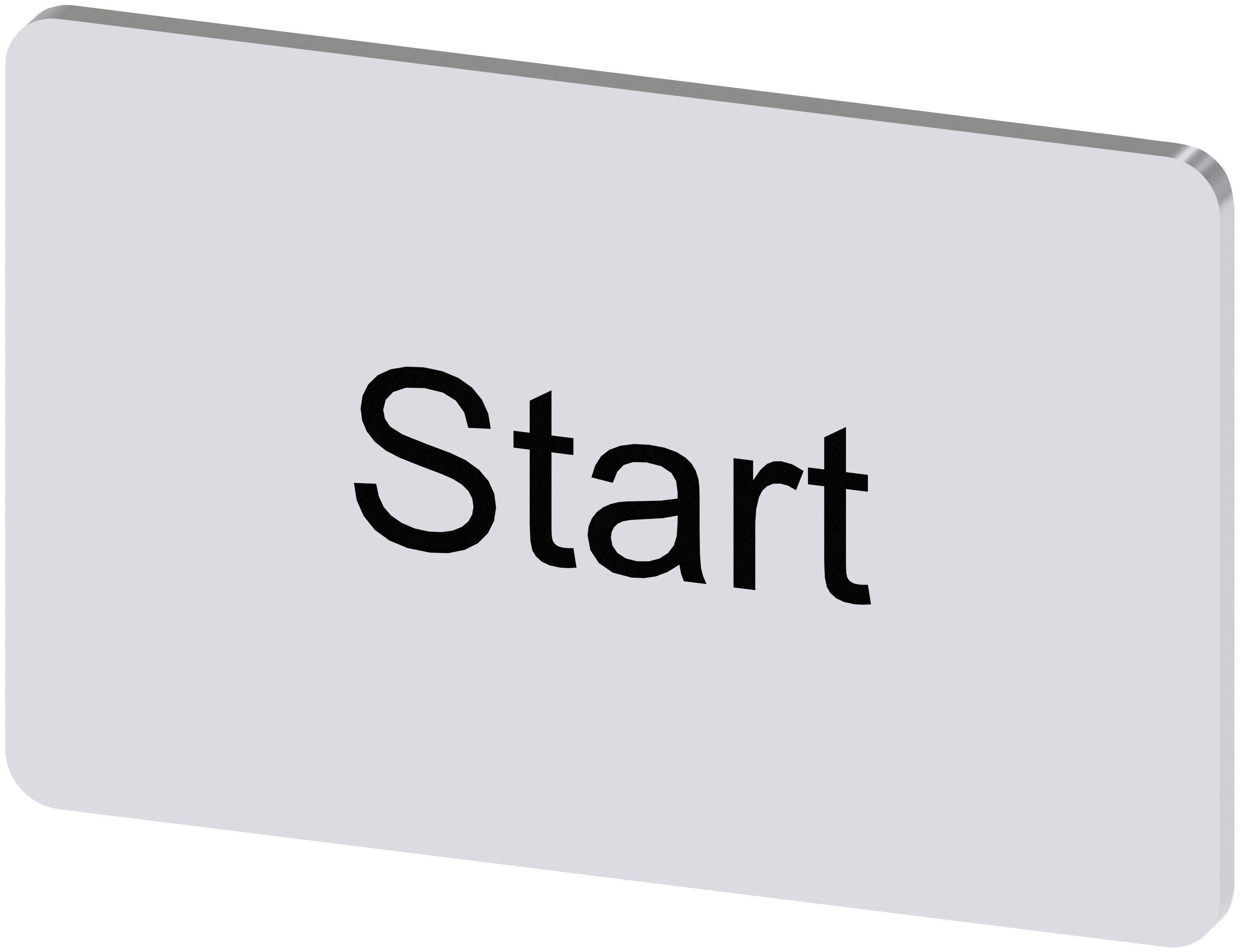 Siemens Labelling Plate