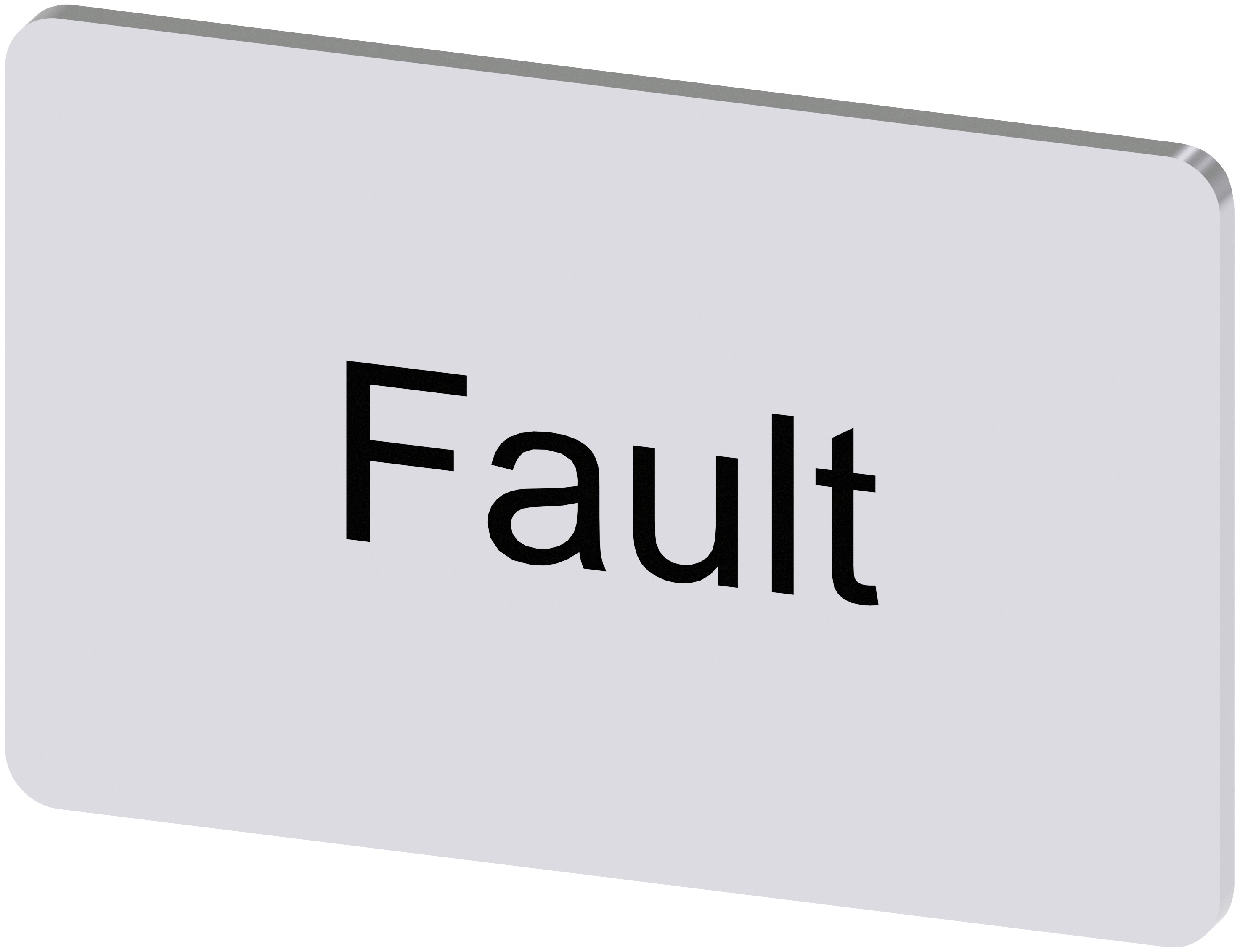 Siemens Labelling Plate