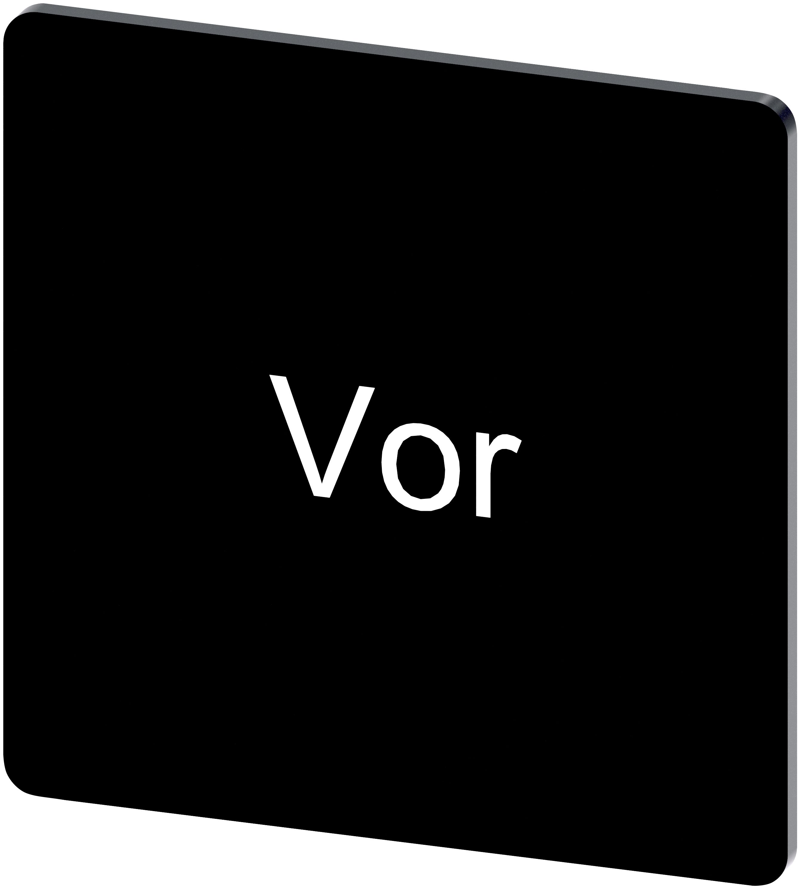 Siemens Labelling Plate