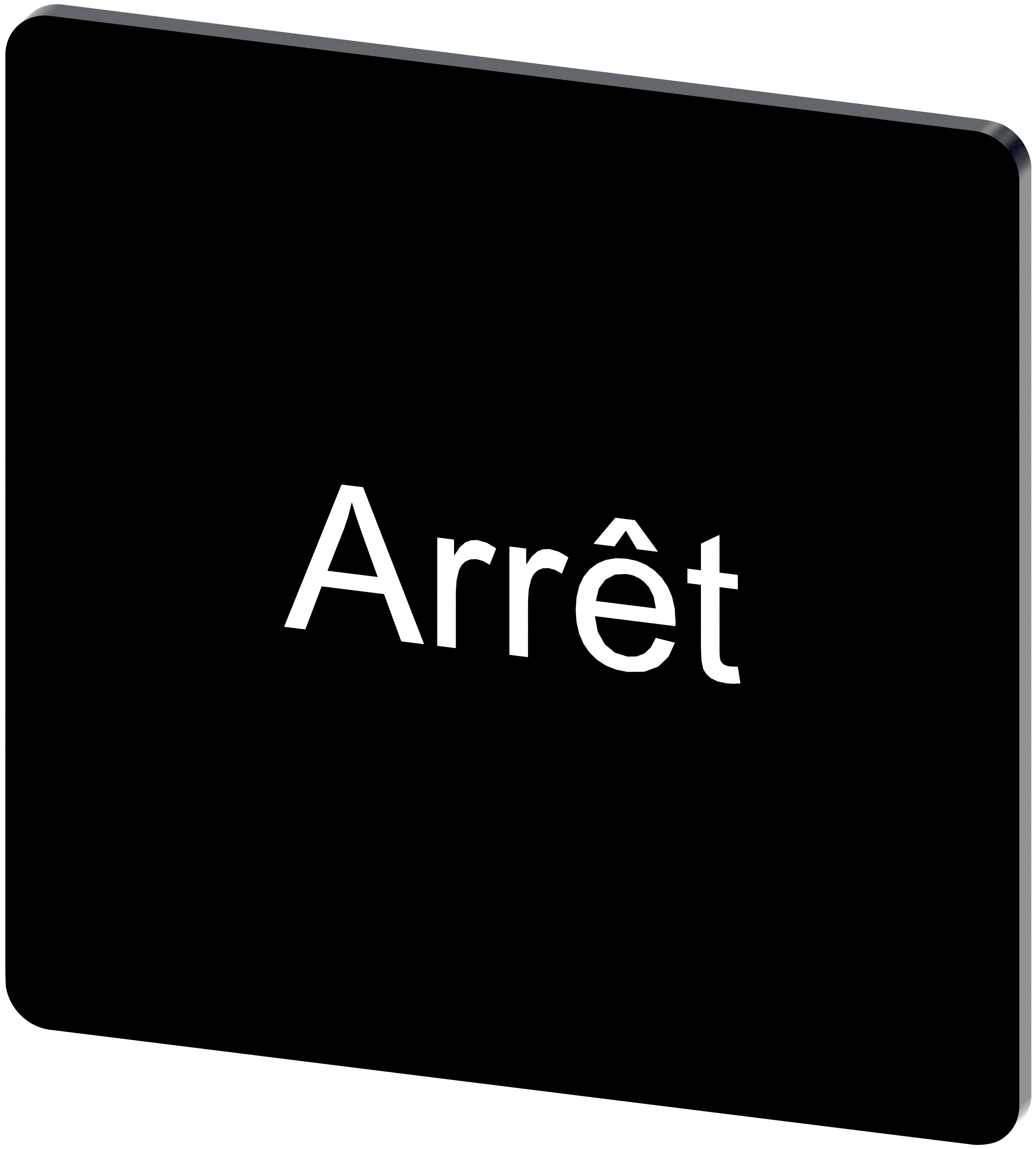 Siemens Labelling Plate