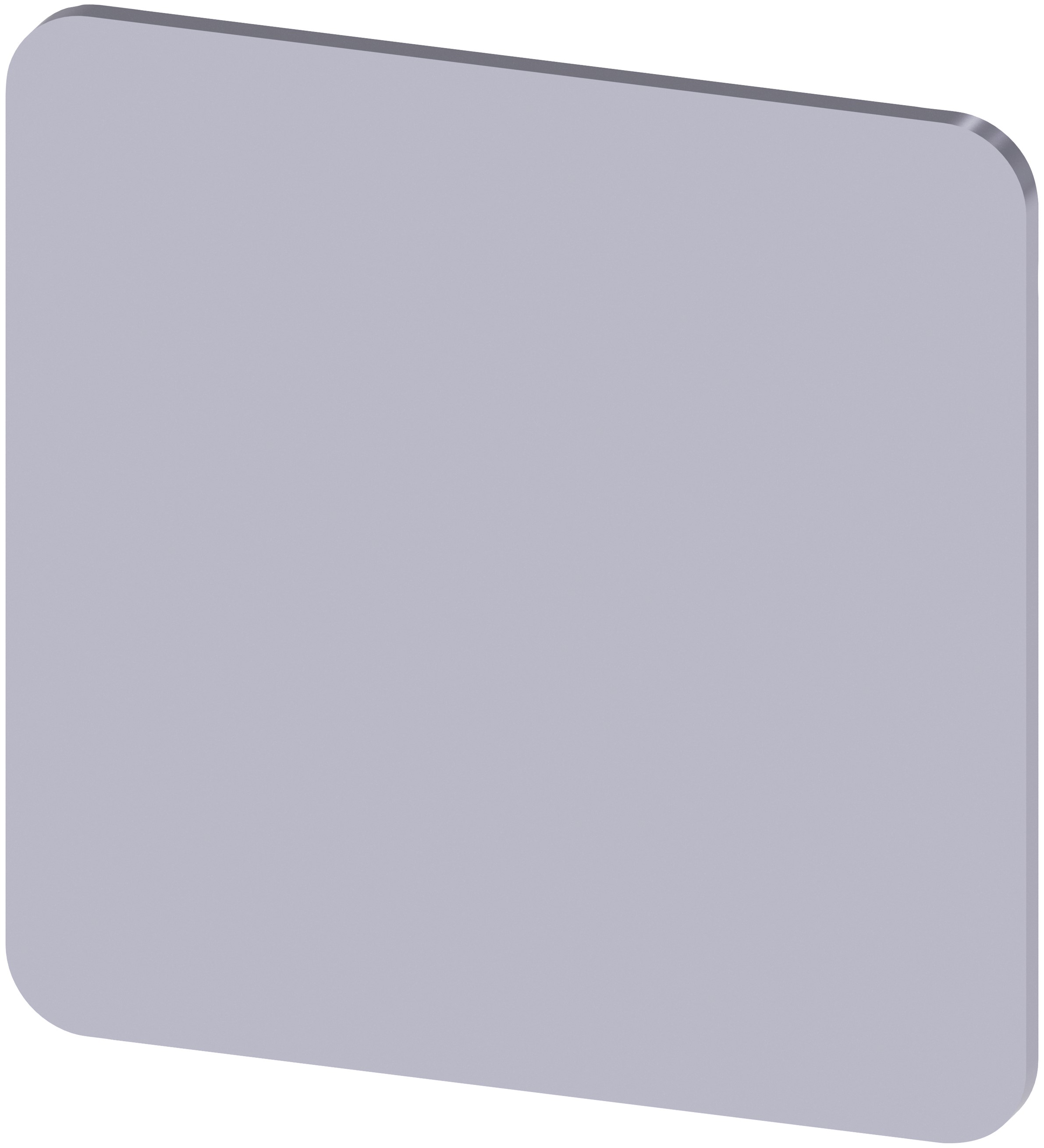 Siemens Blank Label for Use with Label Holder