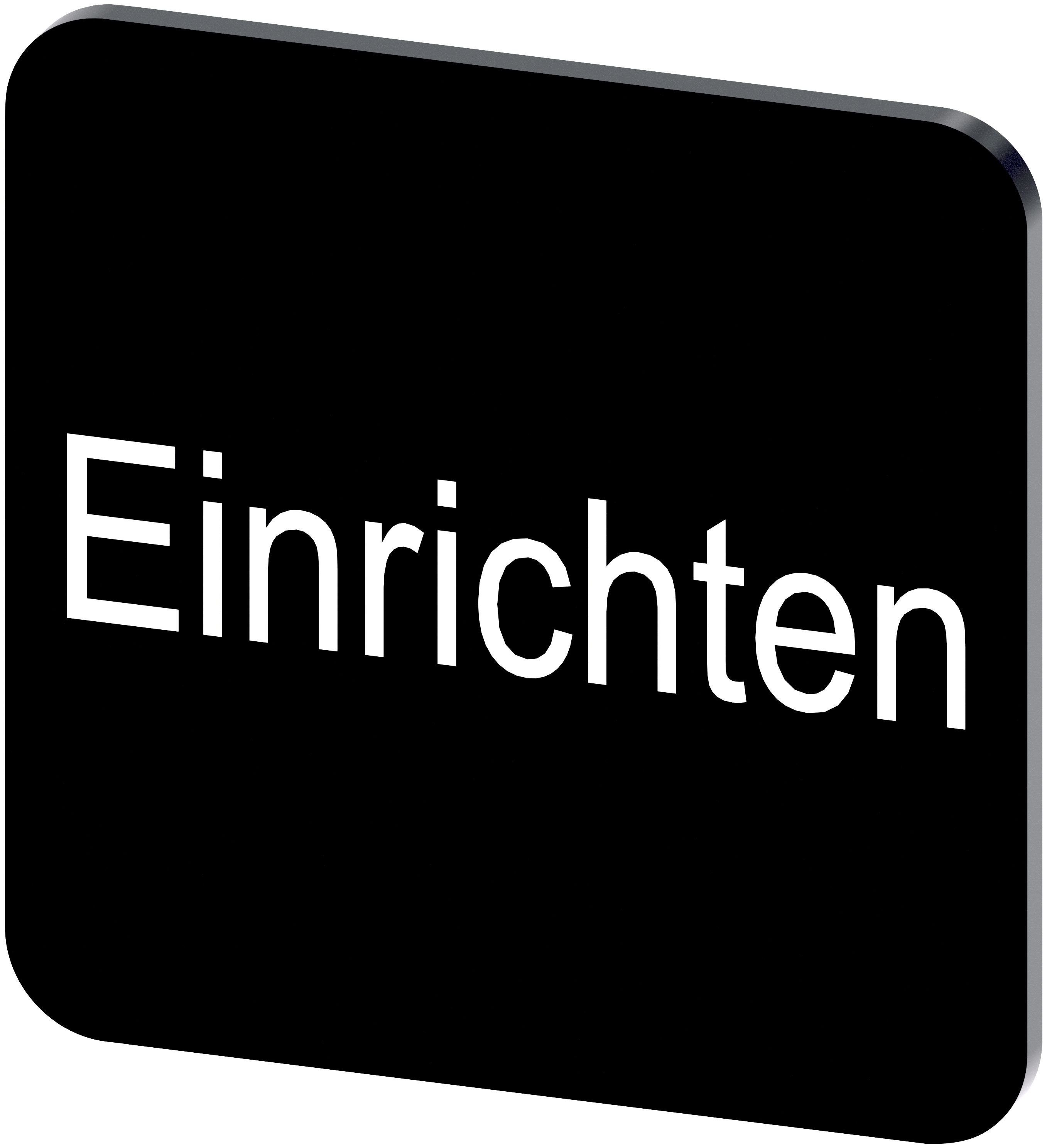 Siemens Labelling Plate