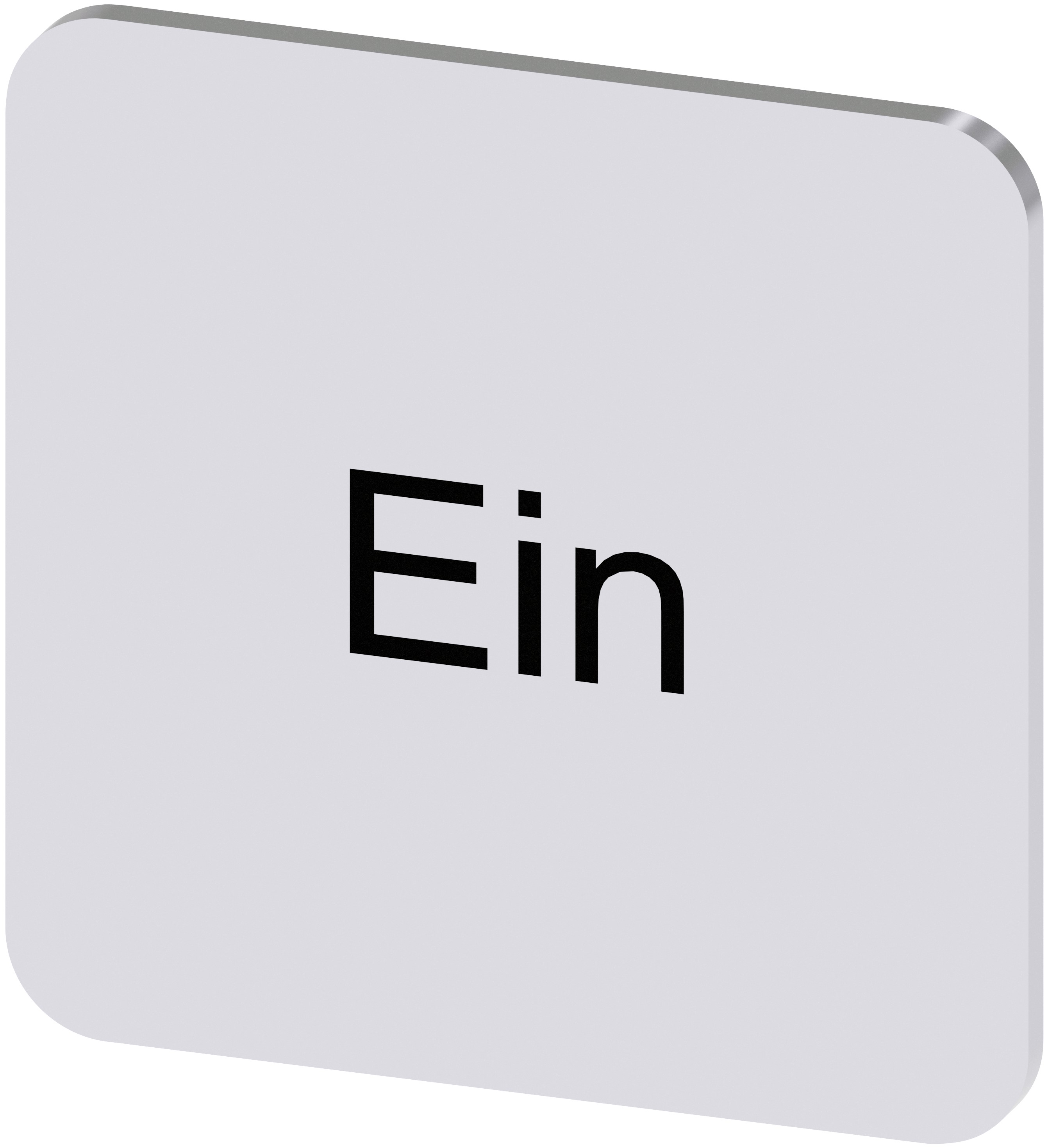 Siemens Labelling Plate