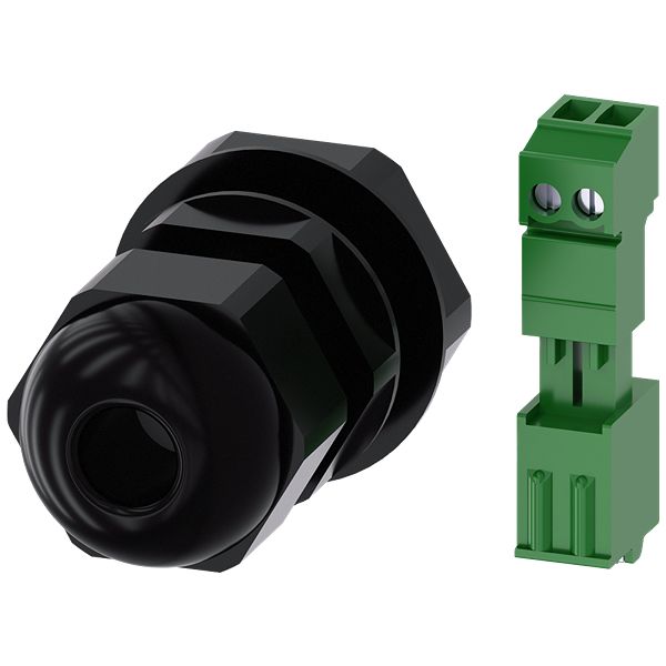 Siemens Connector Cable Gland for use with Routing the Round cable into AS-i-housing, 3SU1900-0JA10-0AA0