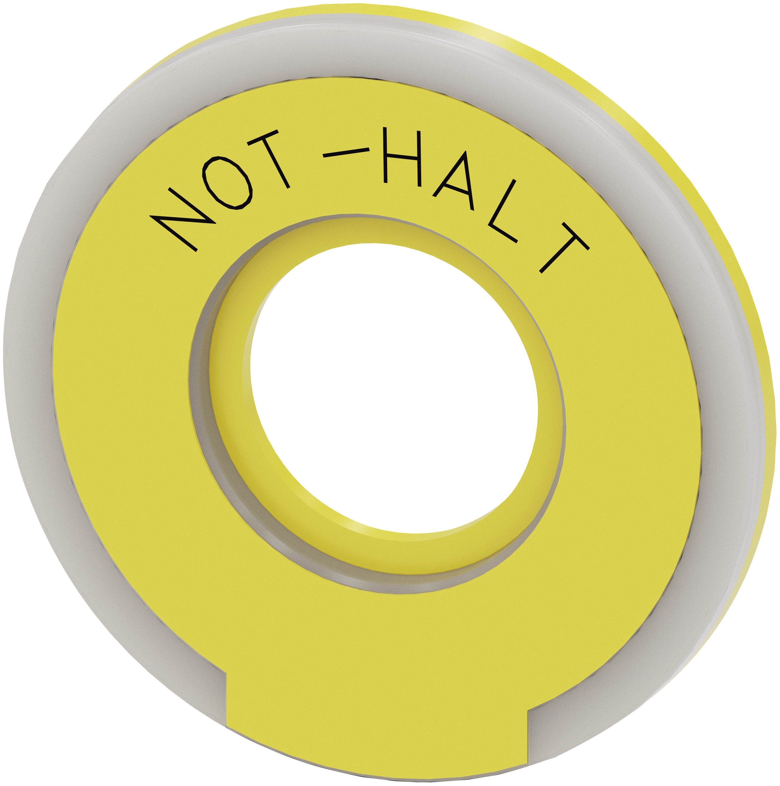 Siemens Emergency Stop Backing Plate