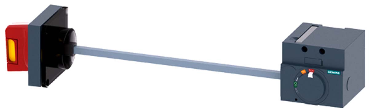 Siemens Yellow, Red Rotary Handle, 70 mm, SENTRON Series