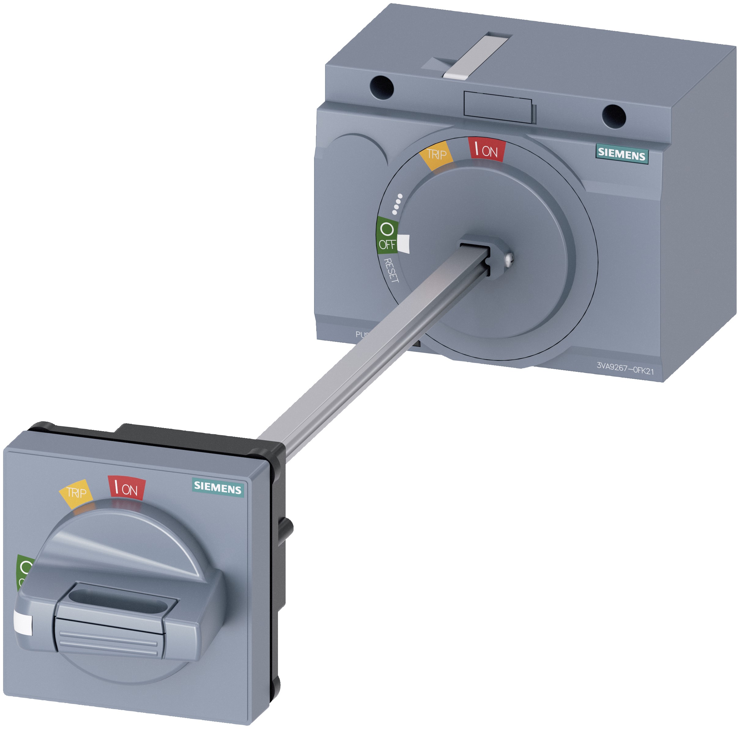 Siemens Grey Handle Mechanism Kit, 105 mm, SENTRON Series