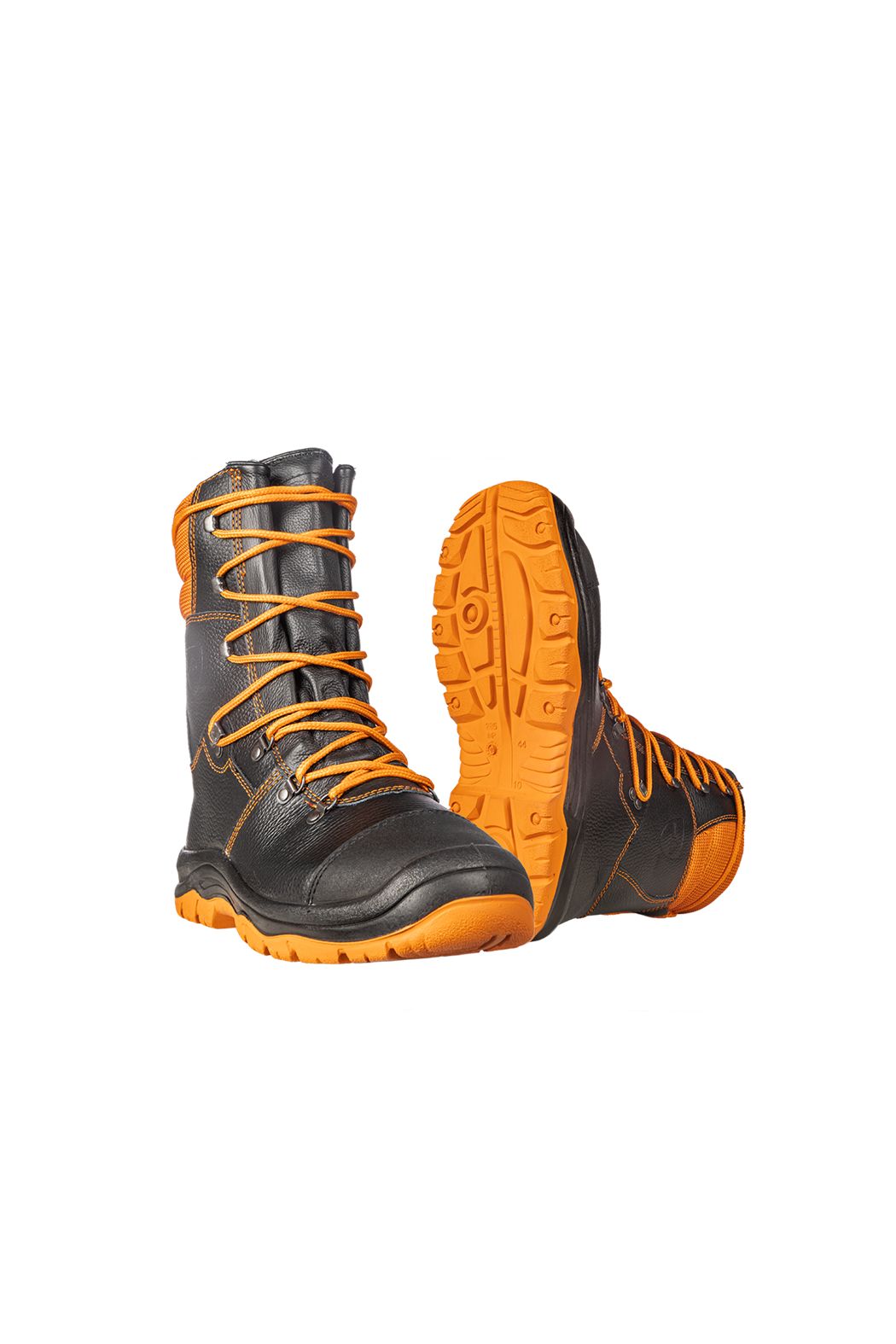SIP Protection 3XA2 Orange, Black Steel Toe Capped Unisex Safety Boots 7.5 EN ISO 20345