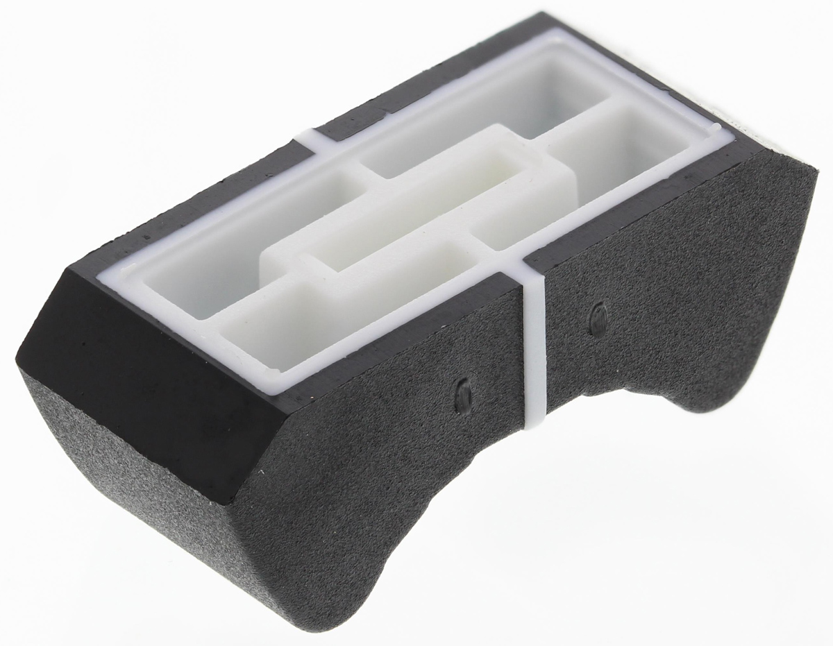 402-lk110-01 Sifam Black Potentiometer Knob for 1.2 mm Shaft Tang, 4/02 LK110 01
