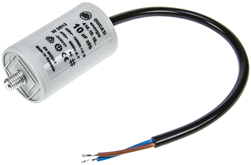 Ducati Energia 4.16.10 Film Capacitor, ±5 %, 10 μF 500V ac, Stud Mount