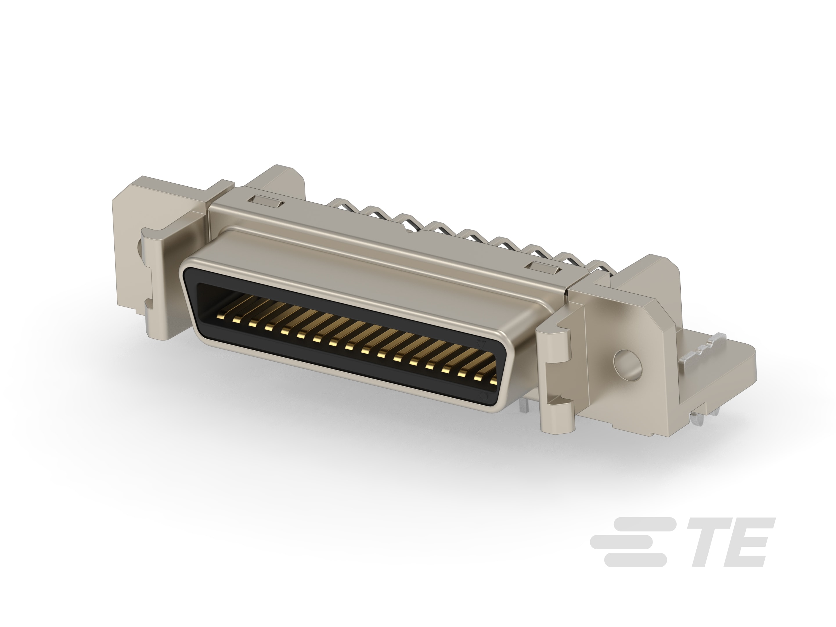 TE Connectivity, AMP 36 Way Female Board SCSI Connector 1.27 mm Pitch, PCB
