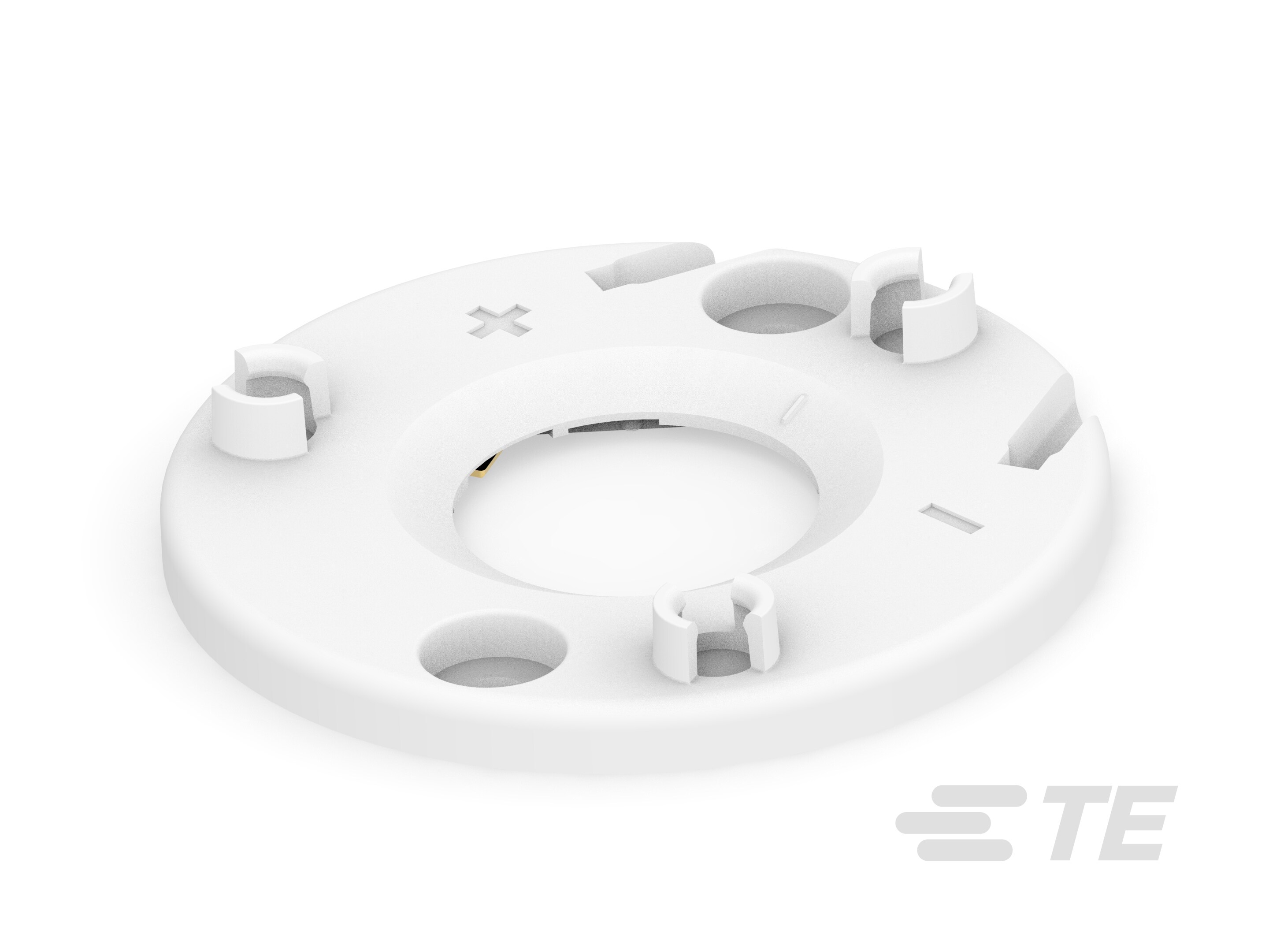 TE Connectivity 19 mm Diameter LED Holder LED Holder for use with Printed Circuit Board