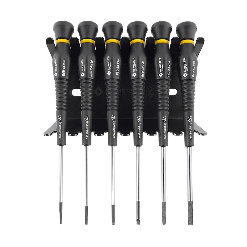 Bernstein Slotted, 6-Piece ESD Safe