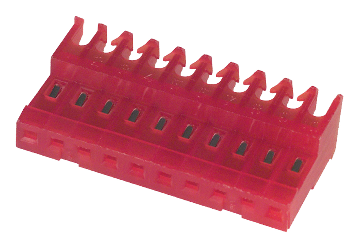 TE Connectivity 10-Way IDC Connector Female for Cable, 1 Row