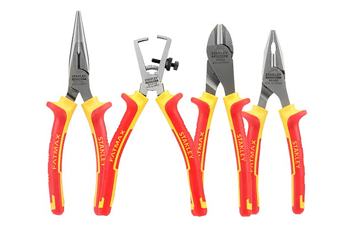 4-84-489 Stanley 4-Piece Plier Set