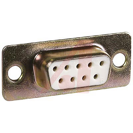 Cinch 97 9 Way Straight Cable, Panel Mount D-Sub Connector Female