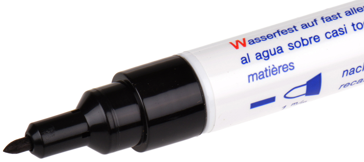 400-001 Edding Extra Fine Tip Black Marker Pen