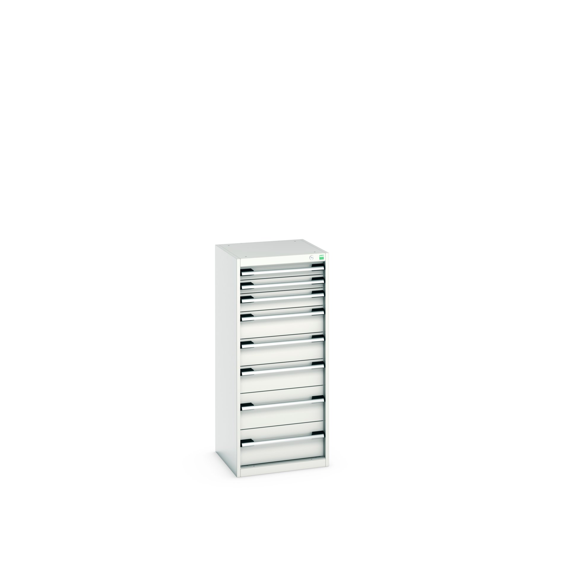 Bott Cabinet 8, Steel, 1200 mm x 525mm x 525 mm, Light Grey