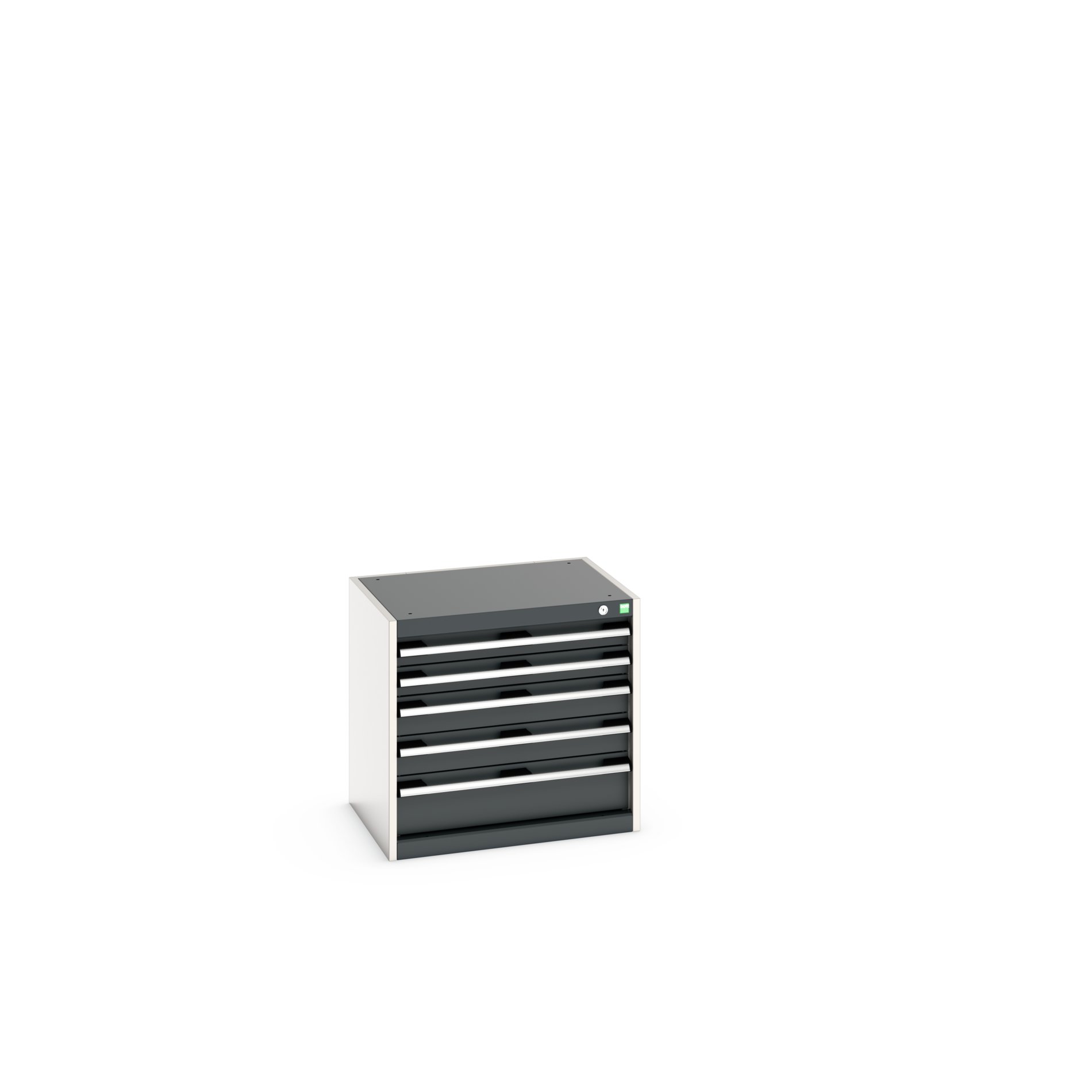 Bott Cabinet 5, Steel, 600 mm x 525mm x 650 mm, Grey