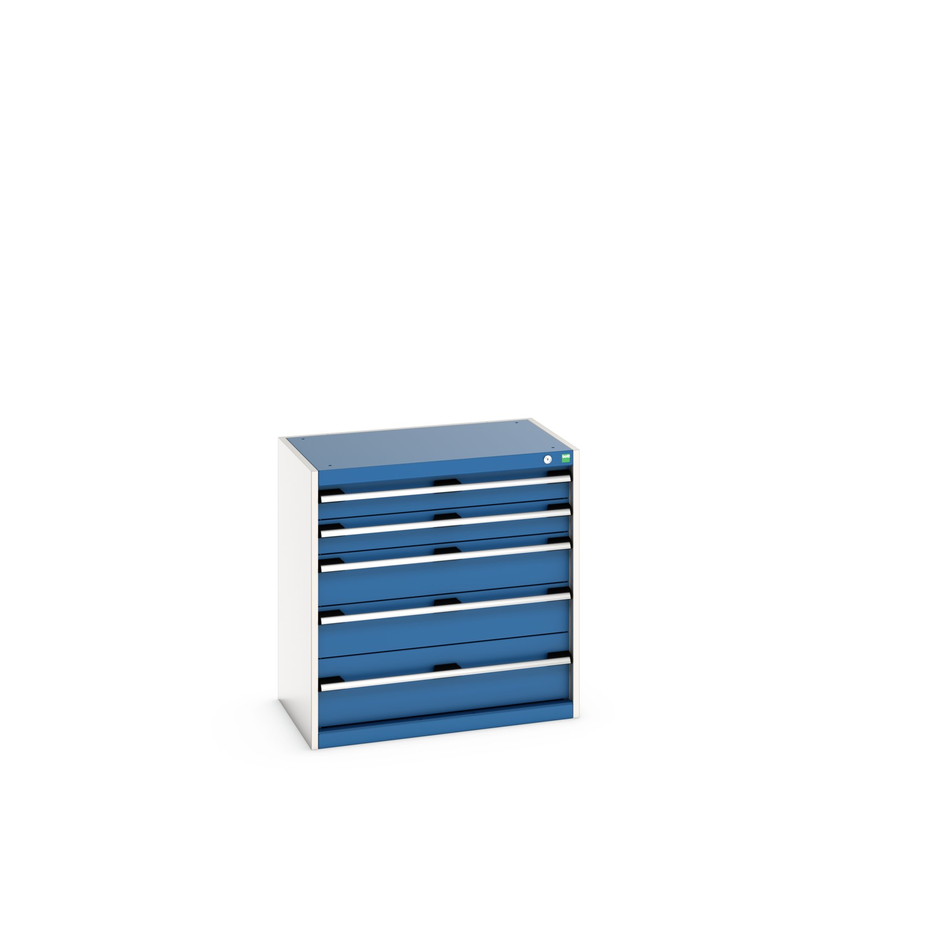 Bott Cabinet 5, Steel, 800 mm x 525mm x 800 mm, Blue