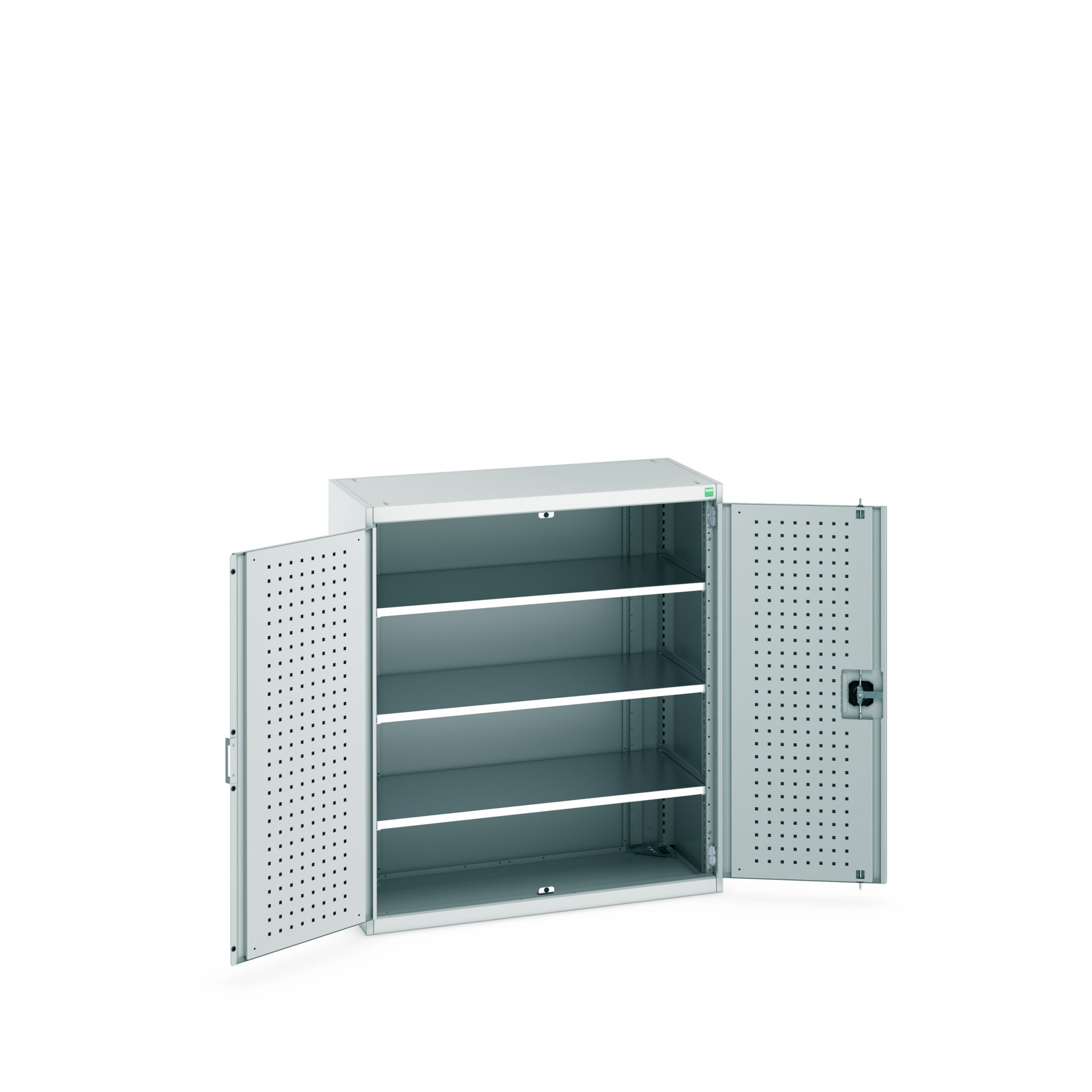 Bott 2 Door Sheet Steel Floor Standing Cupboard 1200 mm 1050mm, 525 mm