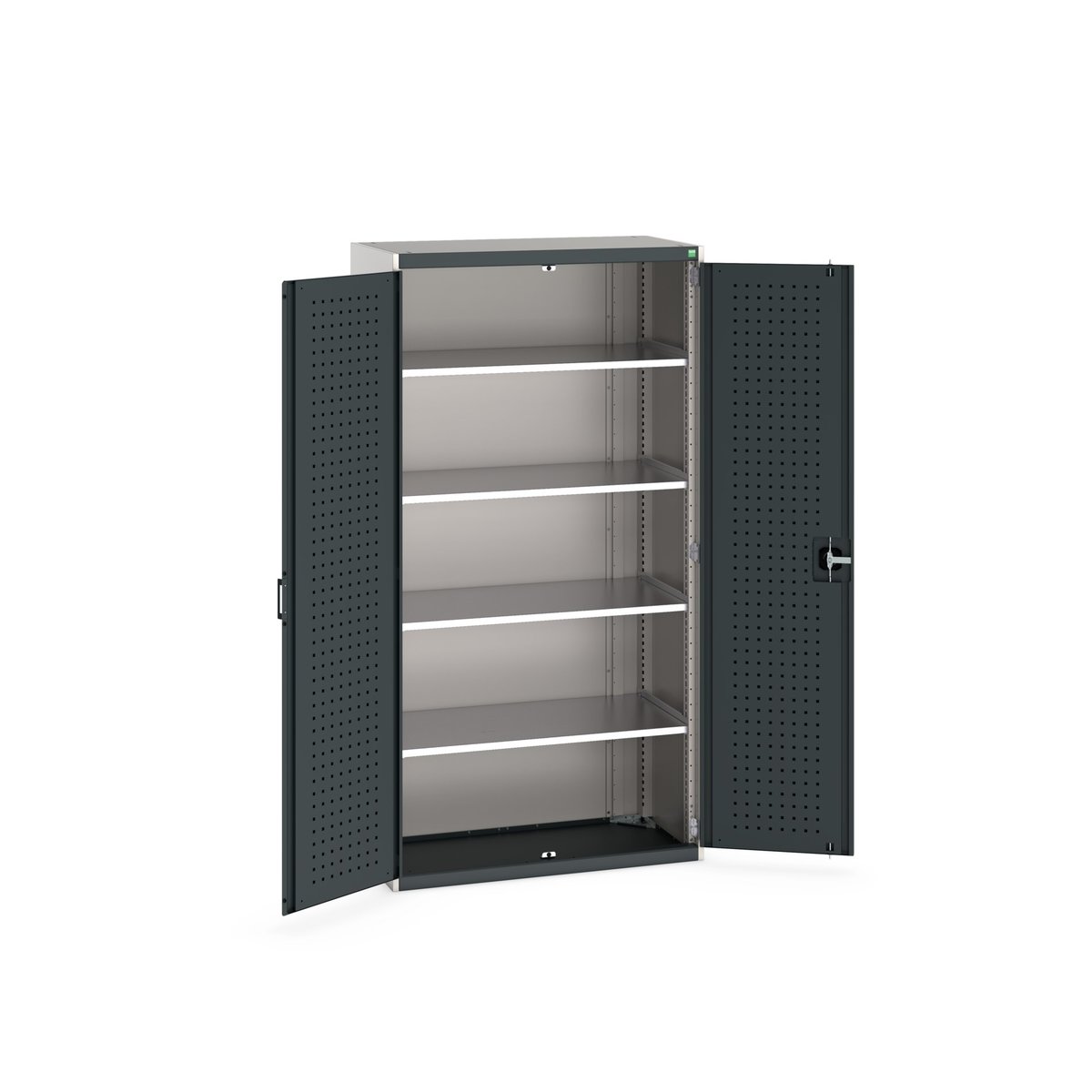 Bott 2 Door, 0 Drawer Sheet Steel Floor Standing Cupboard 2000 mm 1050mm, 525 mm