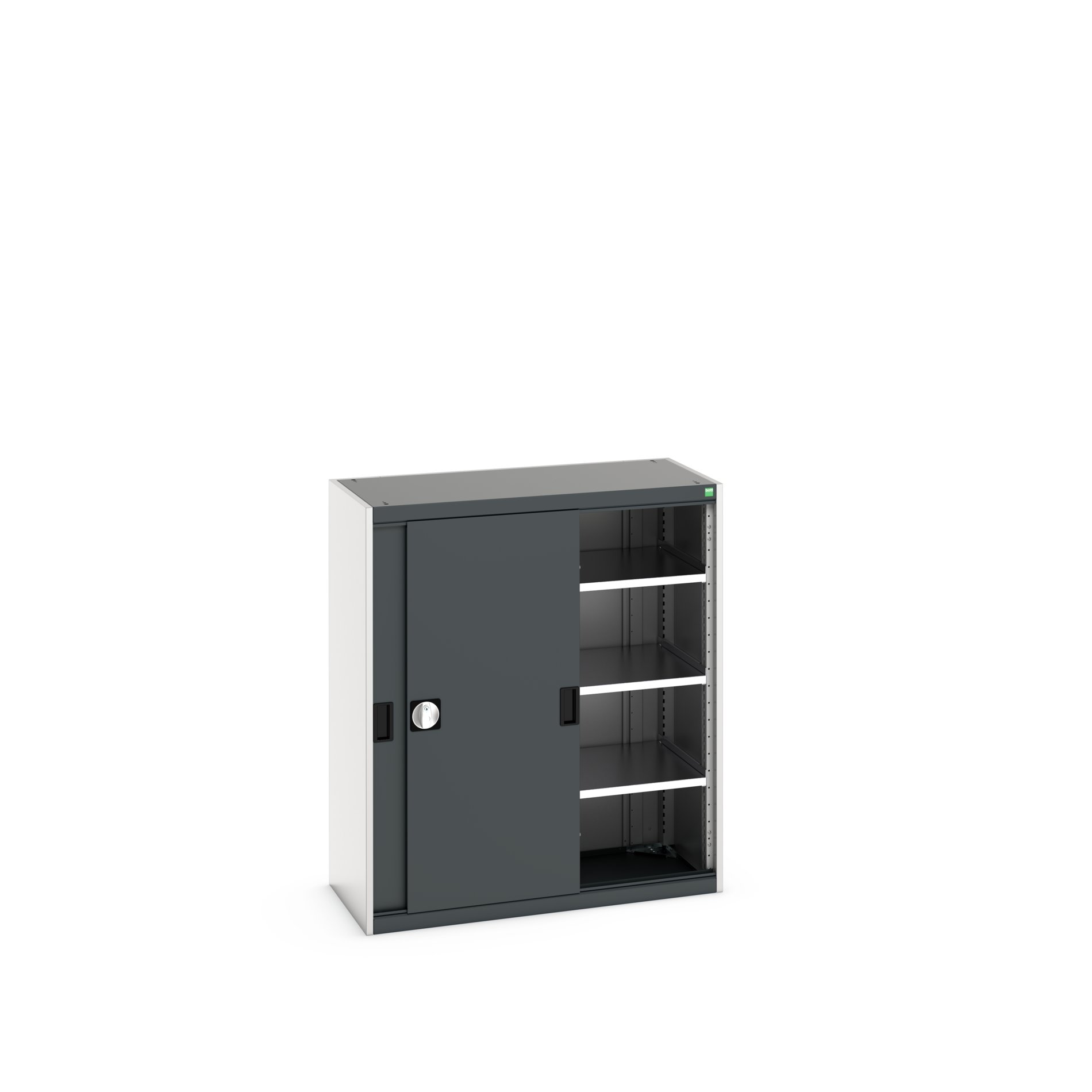 Bott 2 Door Sheet Steel Floor Standing Cupboard 1200 mm 1050mm, 525 mm