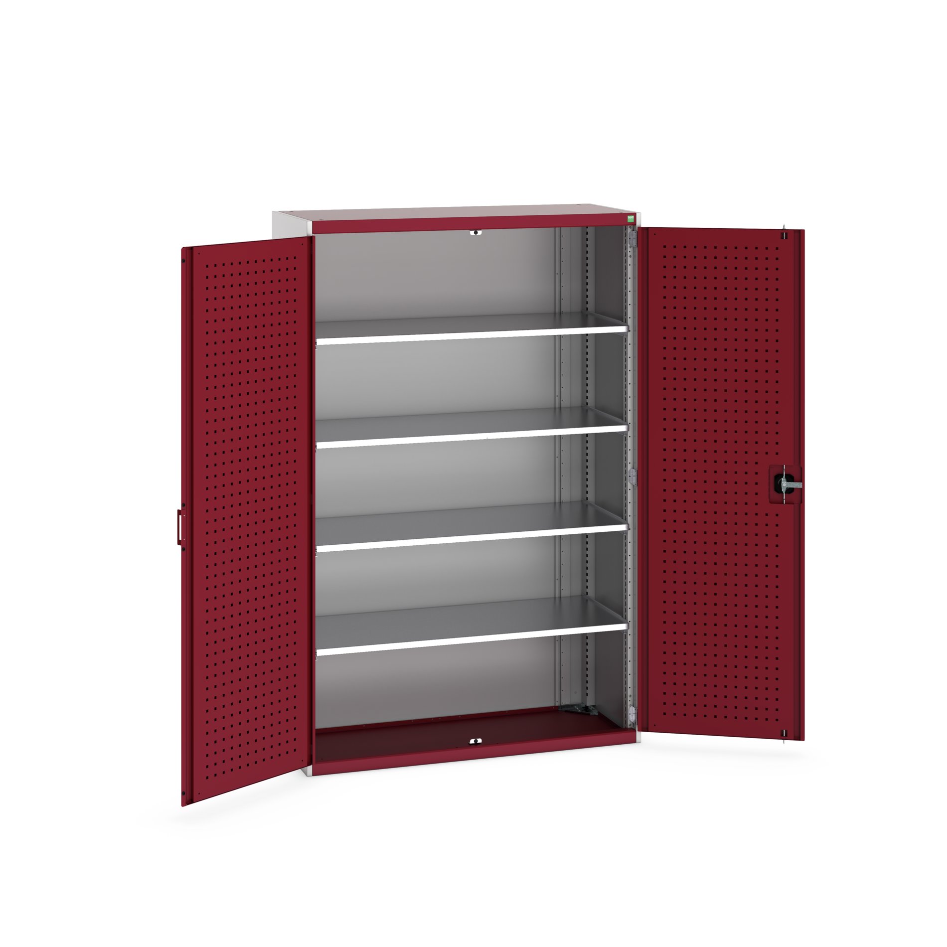 Bott 2 Door Sheet Steel Floor Standing Cupboard 2000 mm 1300mm, 525 mm