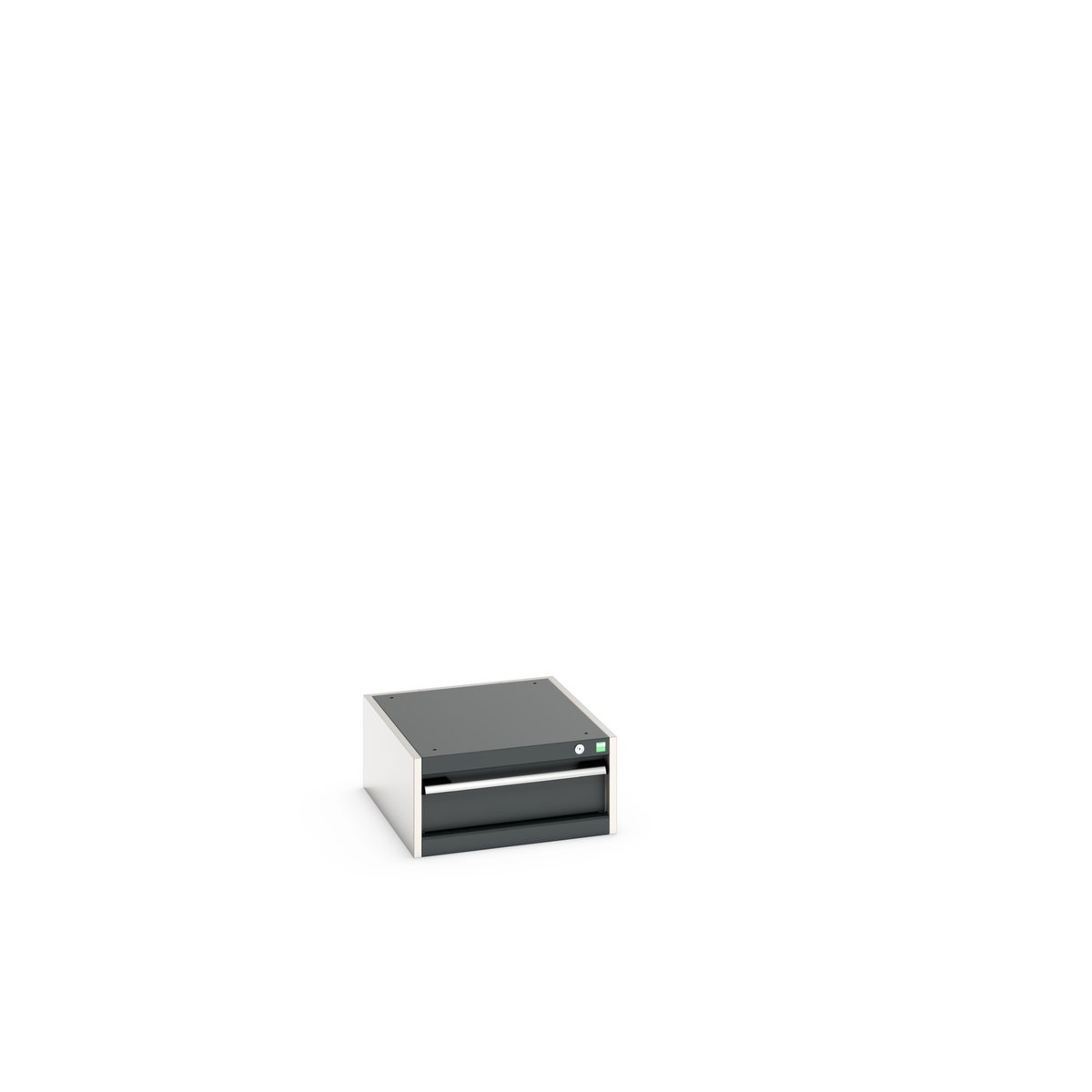 Bott Cabinet 1, Steel, 250 mm x 525mm x 650 mm, Anthracite, Light Grey