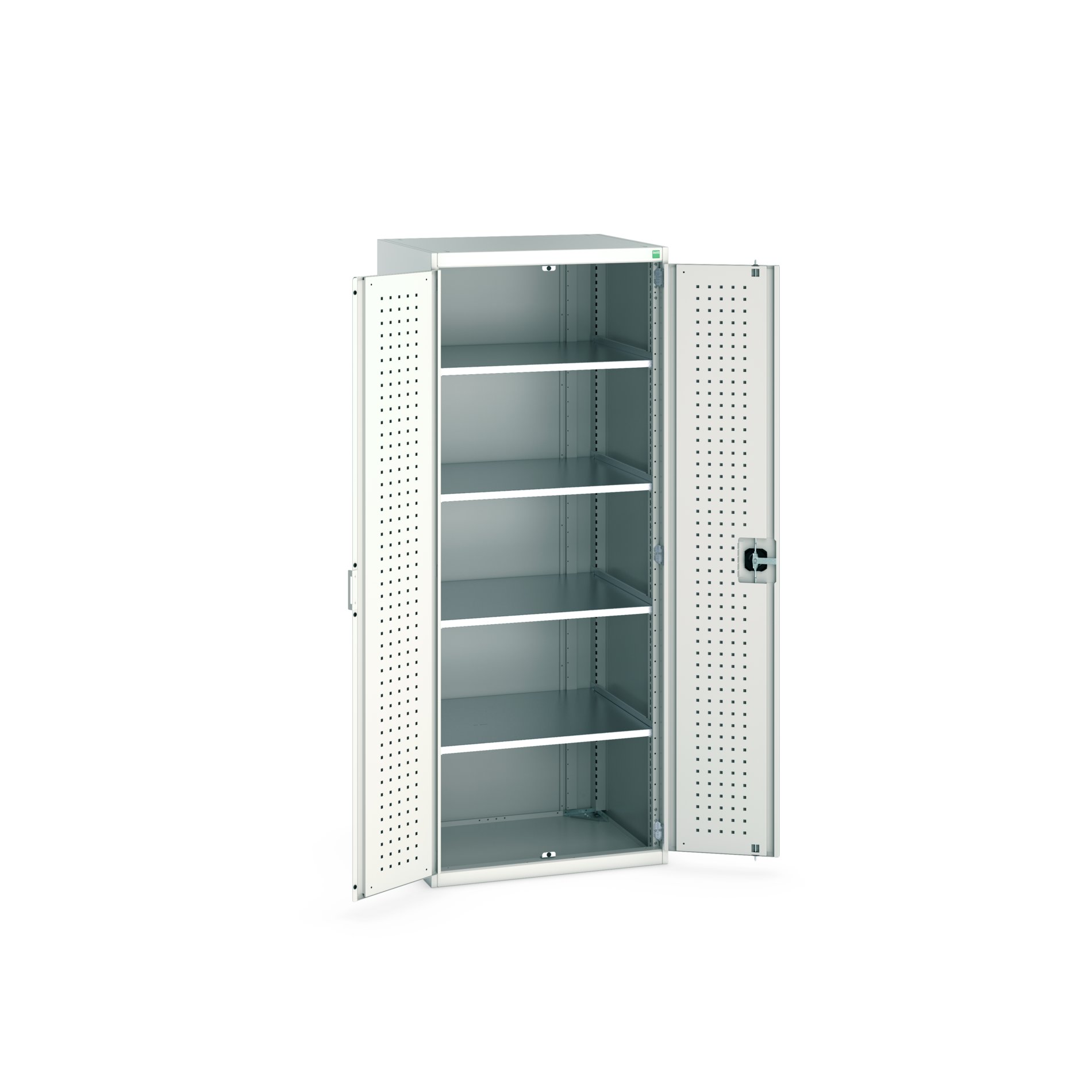 Bott 2 Door Sheet Steel Floor Standing Cupboard 2000 mm 80mm, 650 mm