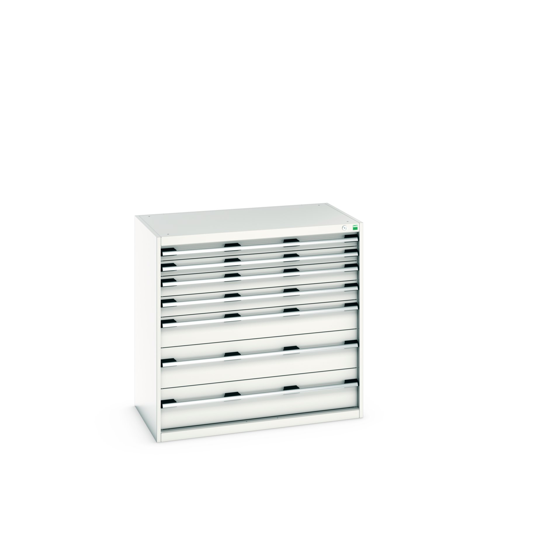 Bott Cabinet 7, Steel, 1000 mm x 650mm x 1050 mm, Light Grey