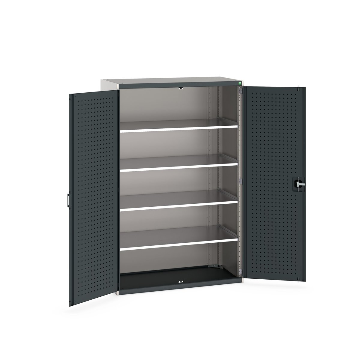 Bott 2 Door, 0 Drawer Sheet Steel Floor Standing Cupboard 2000 mm 1300mm, 650 mm