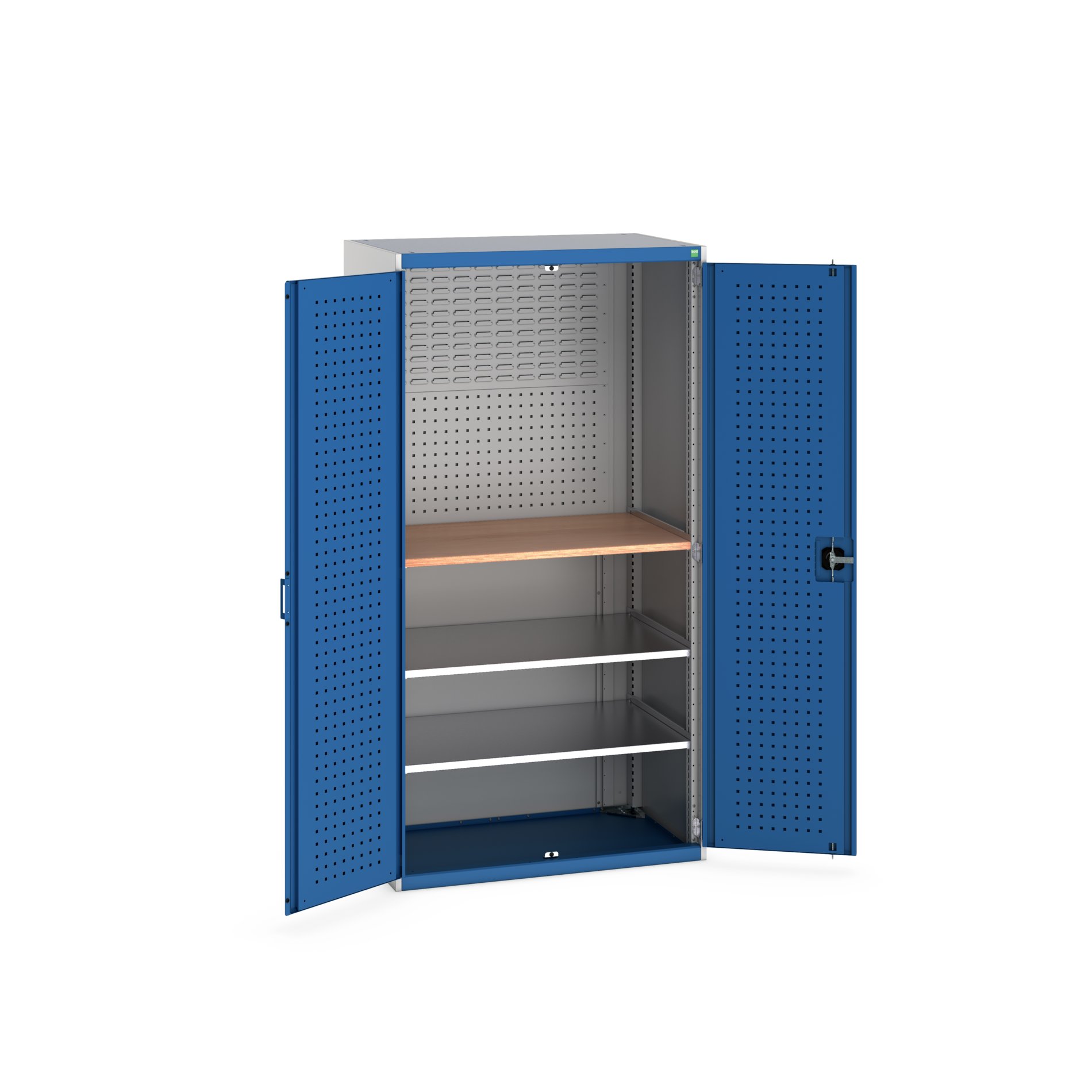 Bott 2 Door Sheet Steel Floor Standing Cupboard 2000 mm 1300mm, 650 mm